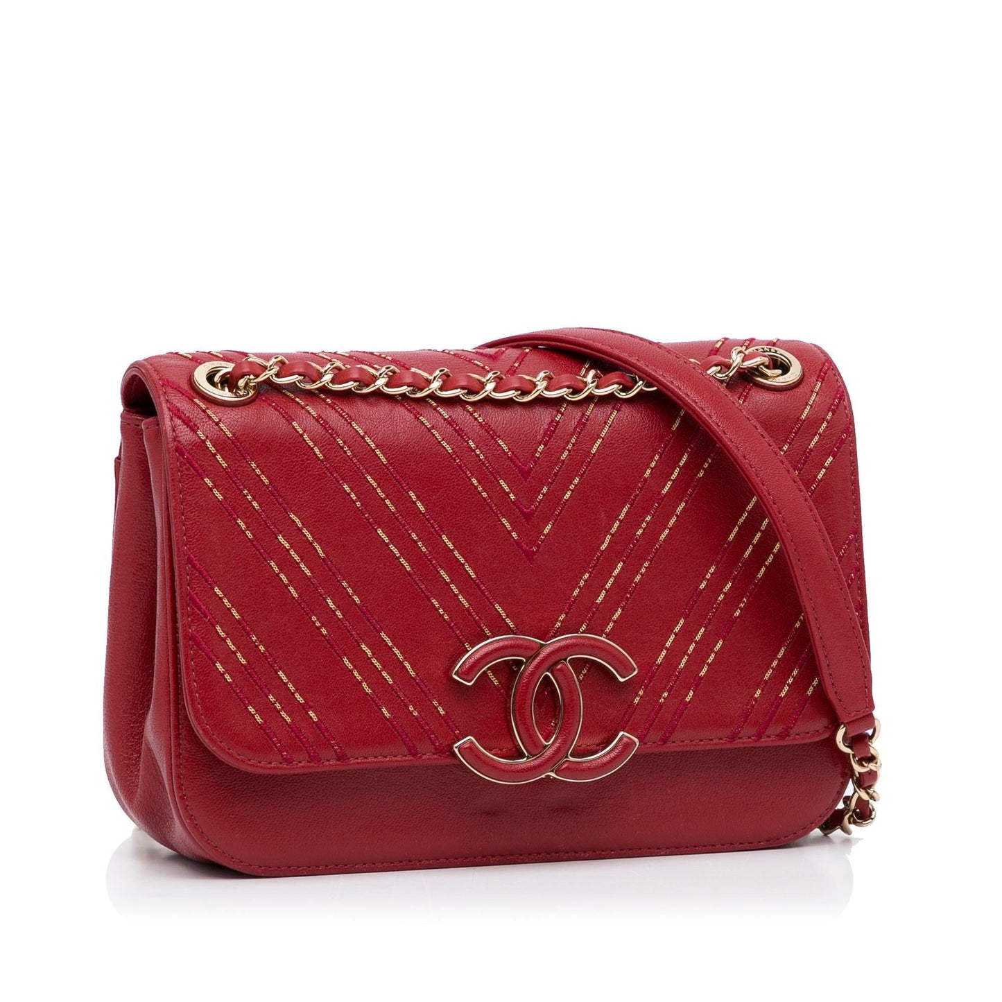 Chanel CC Flap SHG-sr9Va6 Crossbody Bag