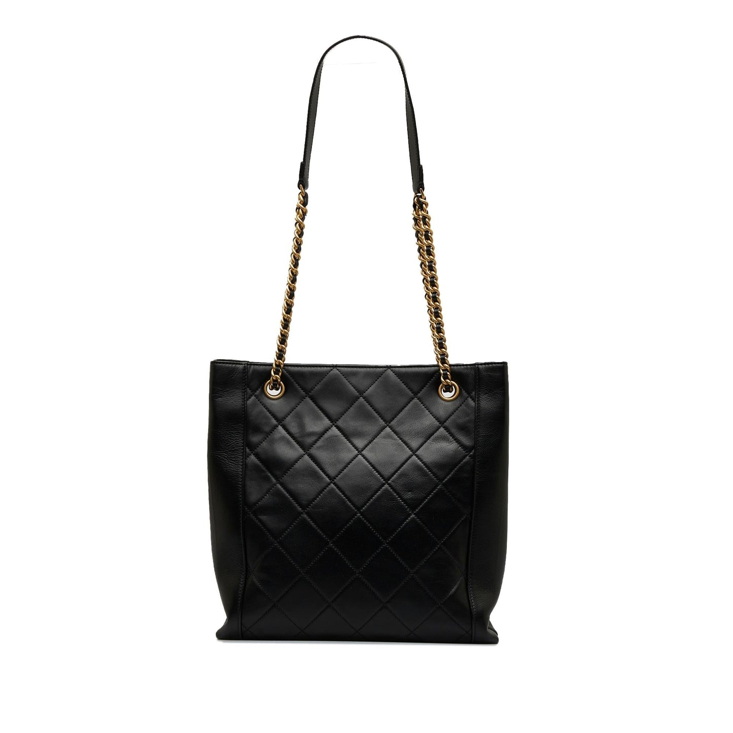 Chanel CC Front Pocket Calfskin Shopping SHG-AMS7oG Tote Bag