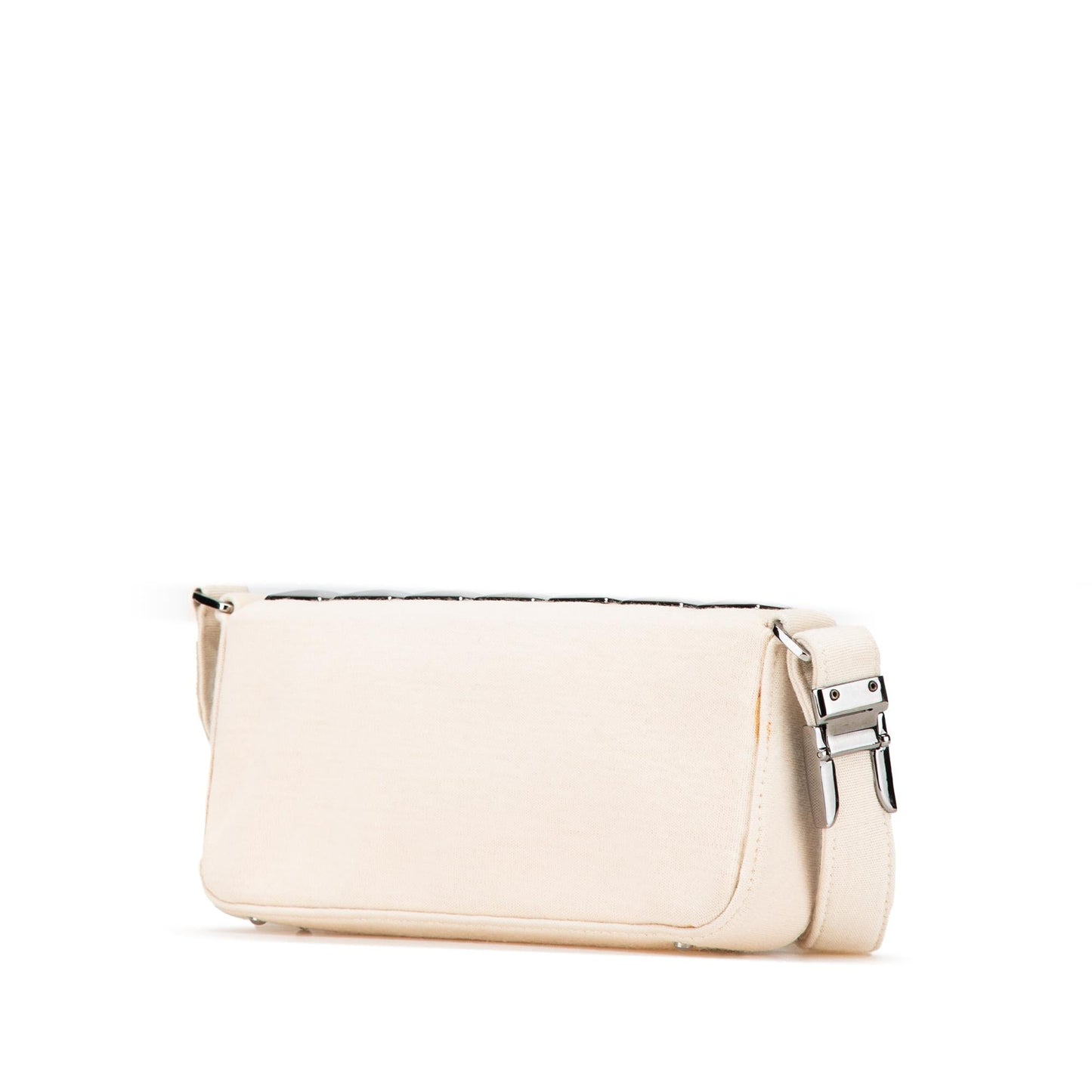 Chanel CC Jersey Pyramid Stud Flap Handbag