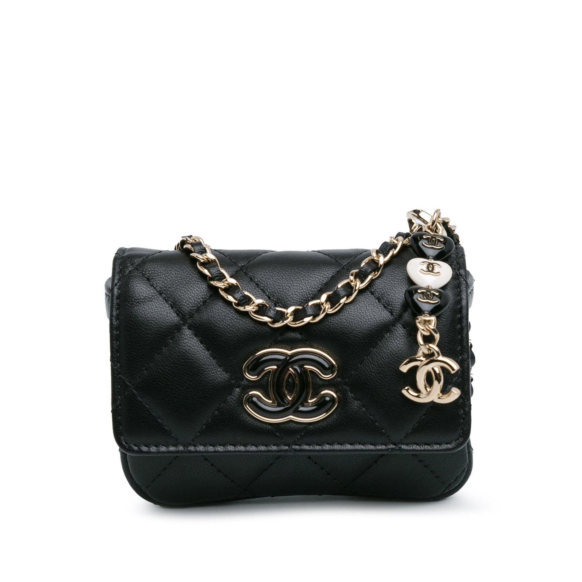 Chanel CC Lambskin Card Holder On SHG-OR7dwk Wallet Case