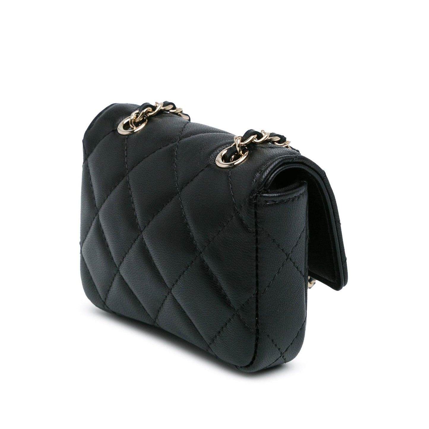 Chanel CC Lambskin Card Holder On SHG-OR7dwk Wallet Case