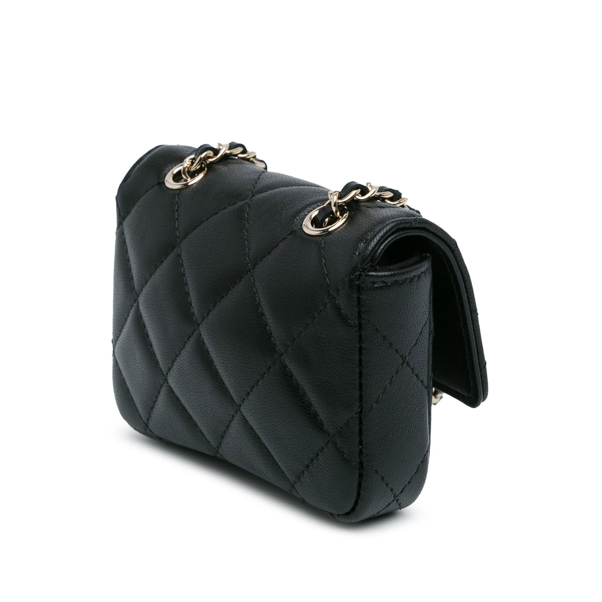 Chanel CC Lambskin Card Holder On SHG-OR7dwk Wallet Case