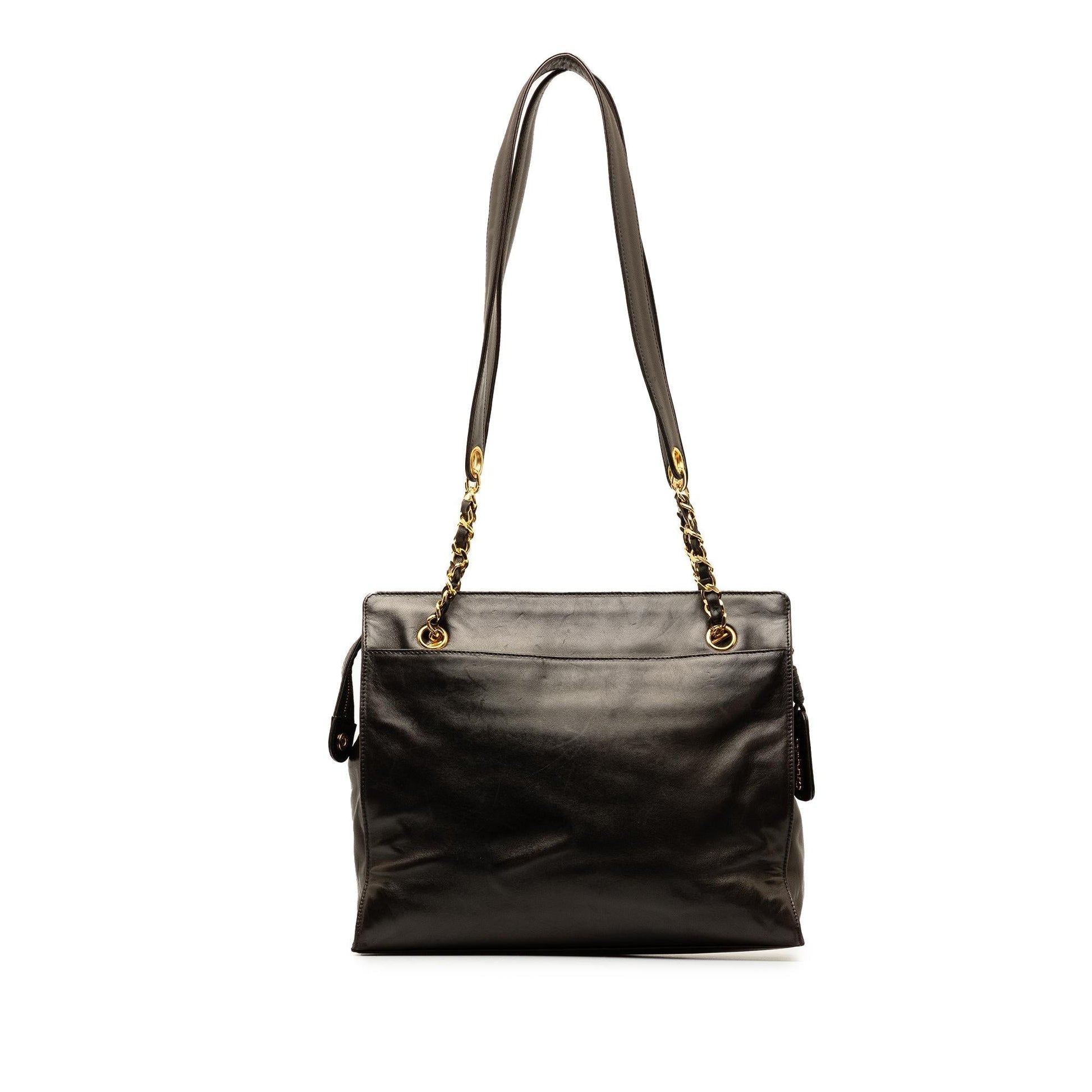 Chanel CC Lambskin SHG-DfvFnM Tote Bag