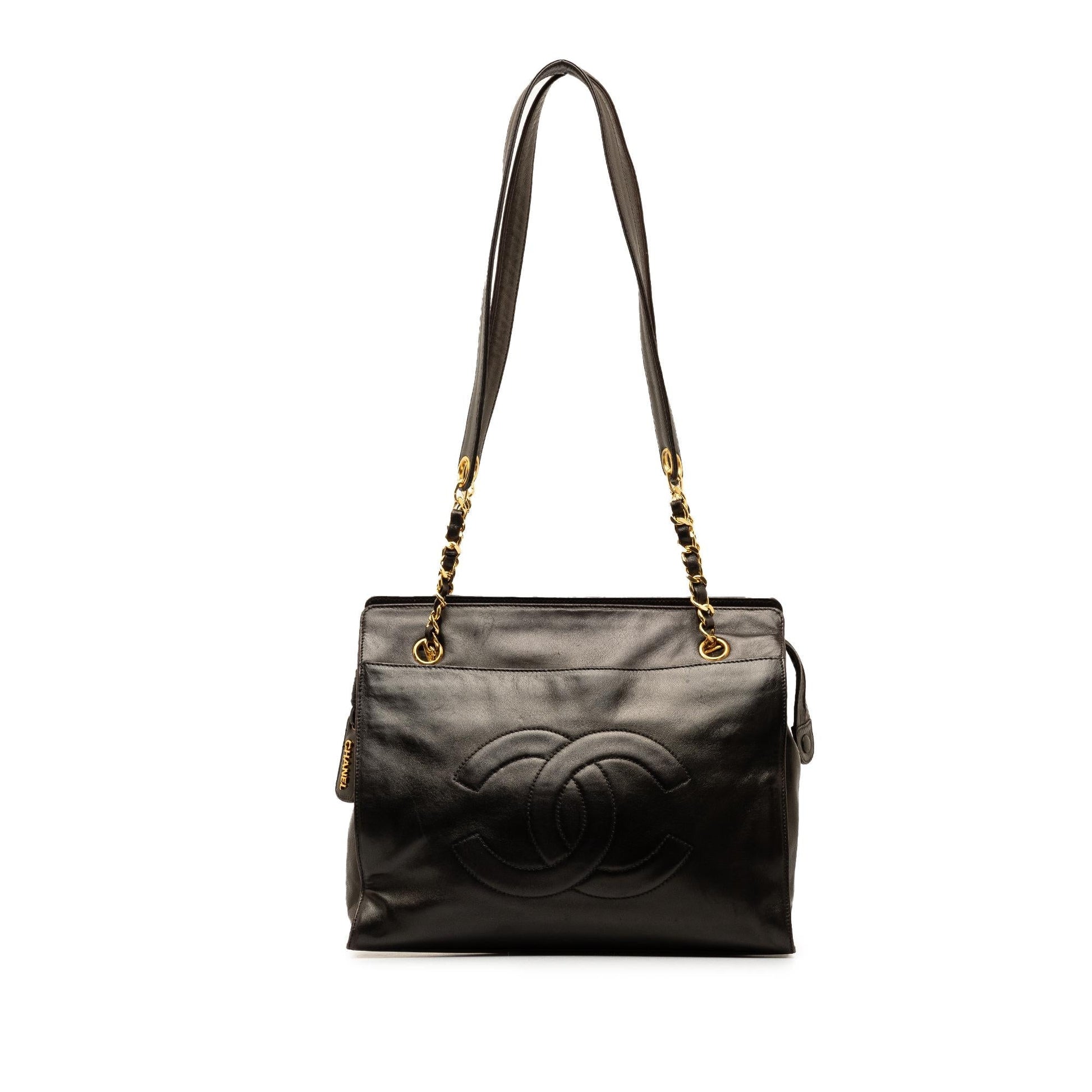 Chanel CC Lambskin SHG-DfvFnM Tote Bag