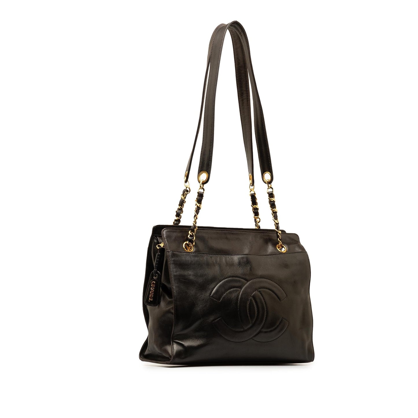 Chanel CC Lambskin SHG-DfvFnM Tote Bag