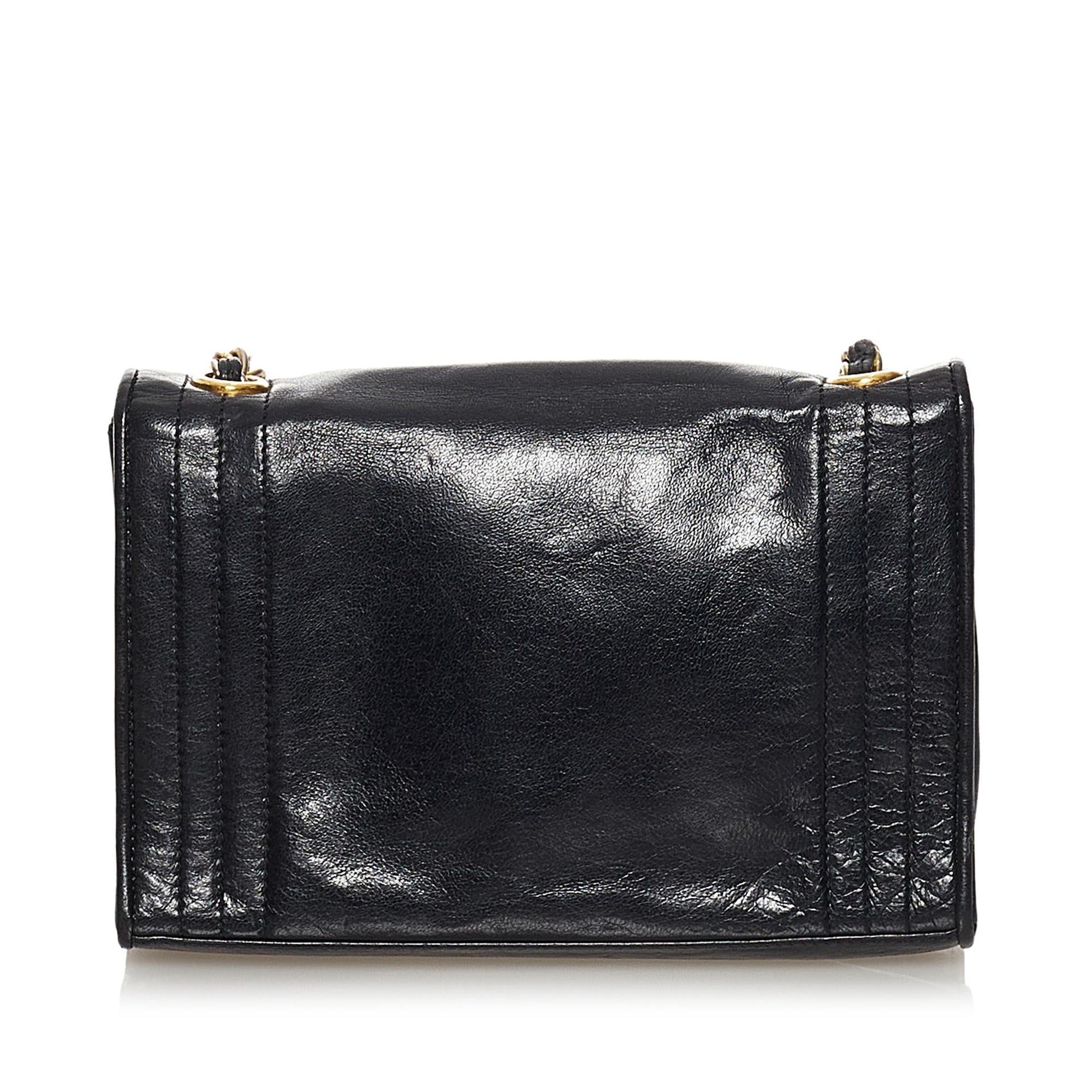 Chanel CC Lambskin SHG Leather Shoulder Bag
