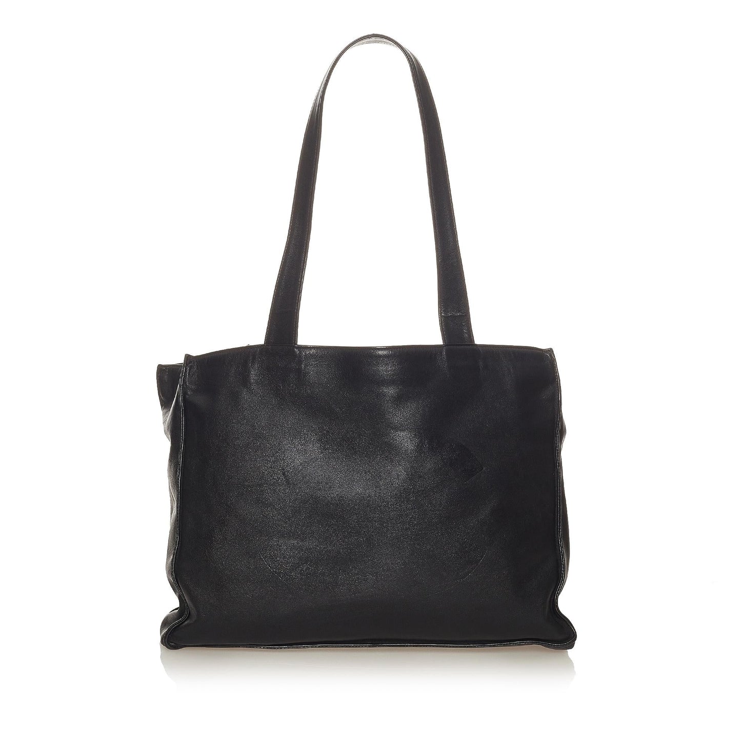 Chanel CC Lambskin SHG Leather Tote Bag