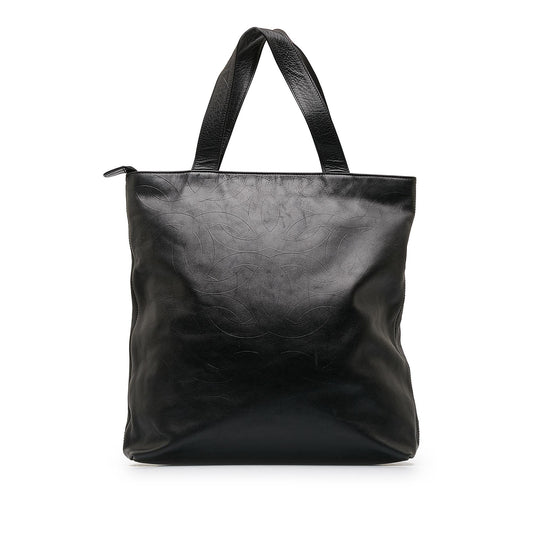 Chanel CC Lambskin SHG-XkJzTx Leather Tote Bag