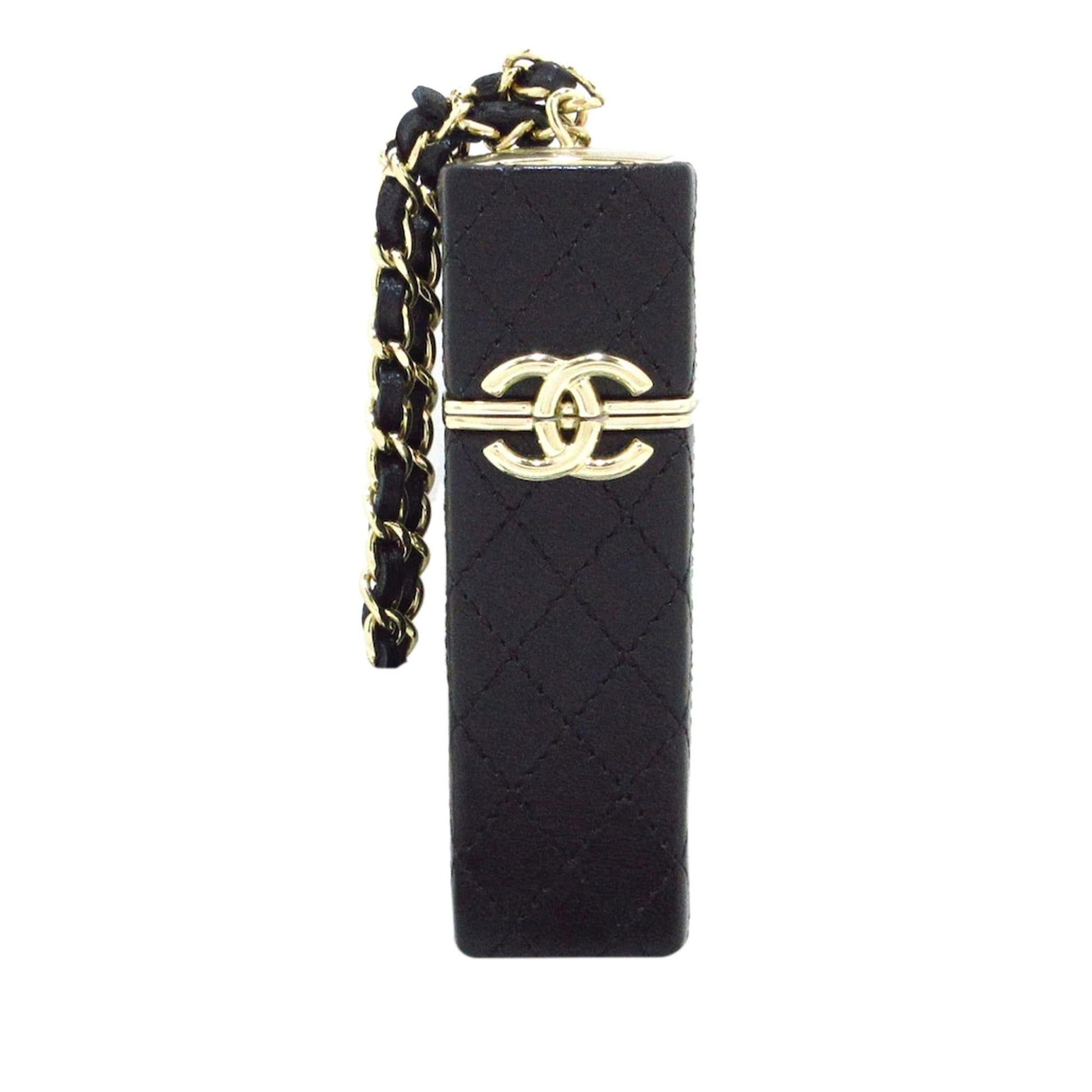 Chanel CC Lambskin Squared Lipstick on SHG-Zp7ZZG Handbag