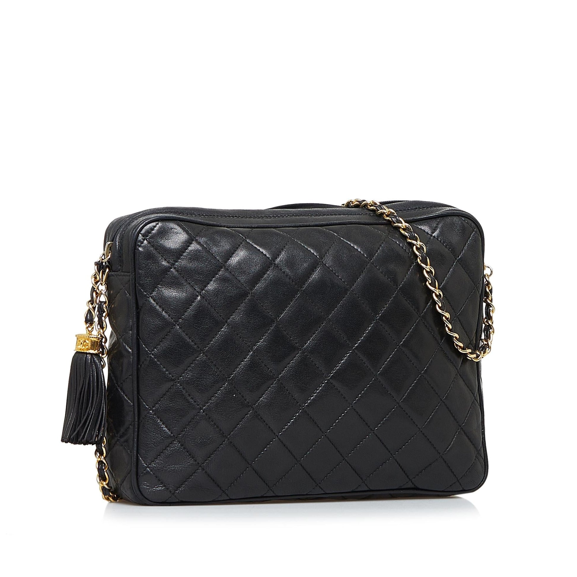 Chanel CC Lambskin Tassel SHG-Bsuxng Shoulder Bag