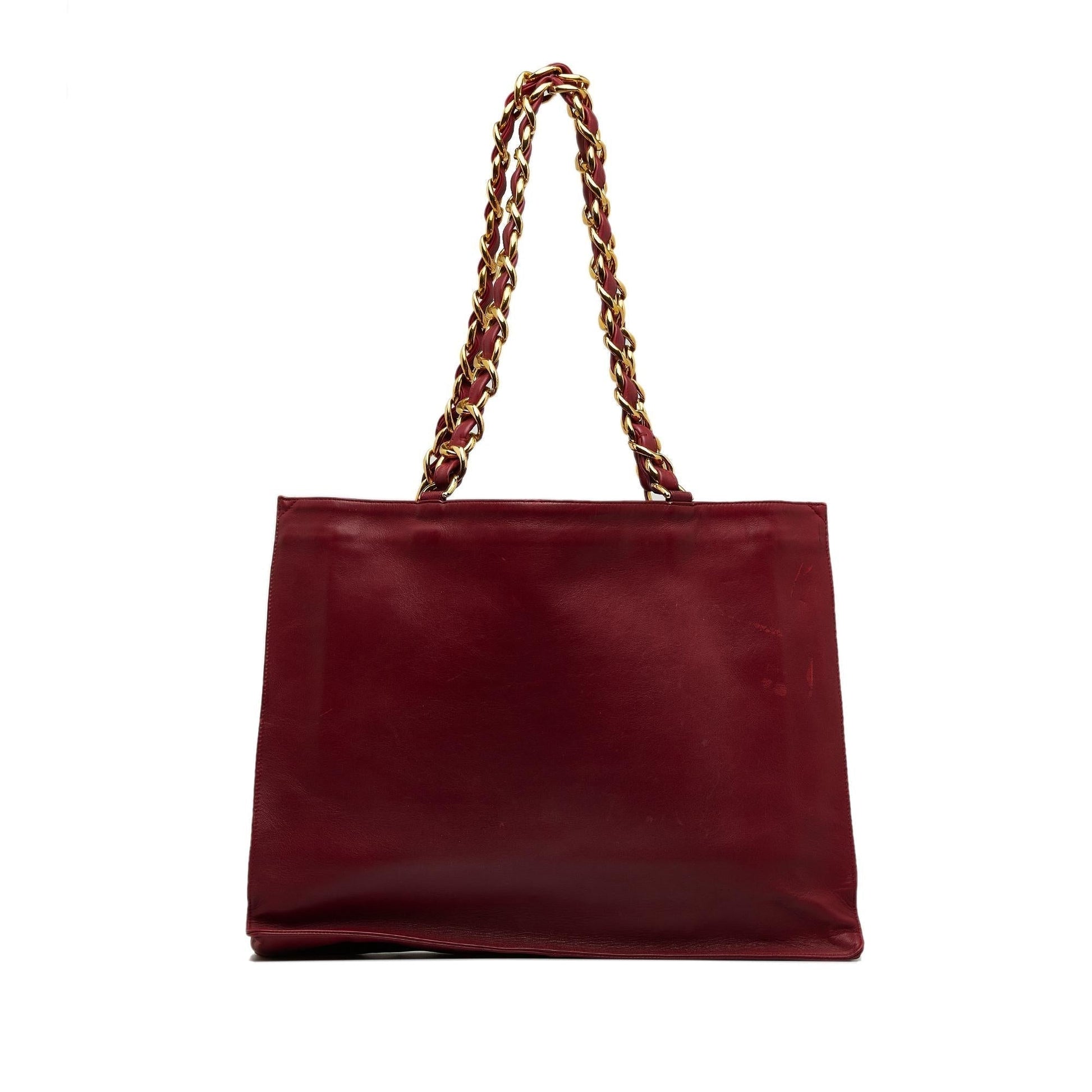 Chanel CC Lambskin SHG-Q3lcmX Tote Bag