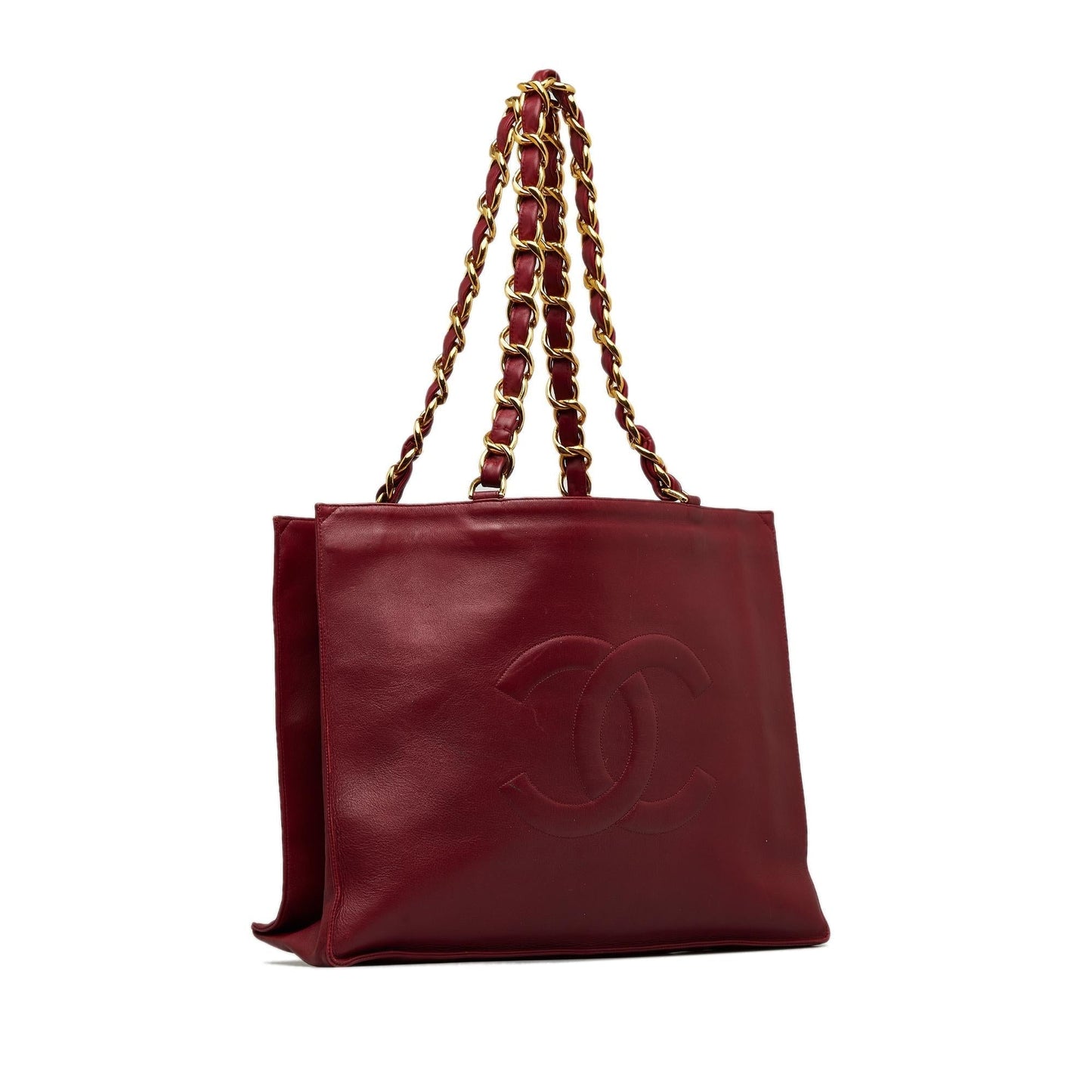 Chanel CC Lambskin SHG-Q3lcmX Tote Bag