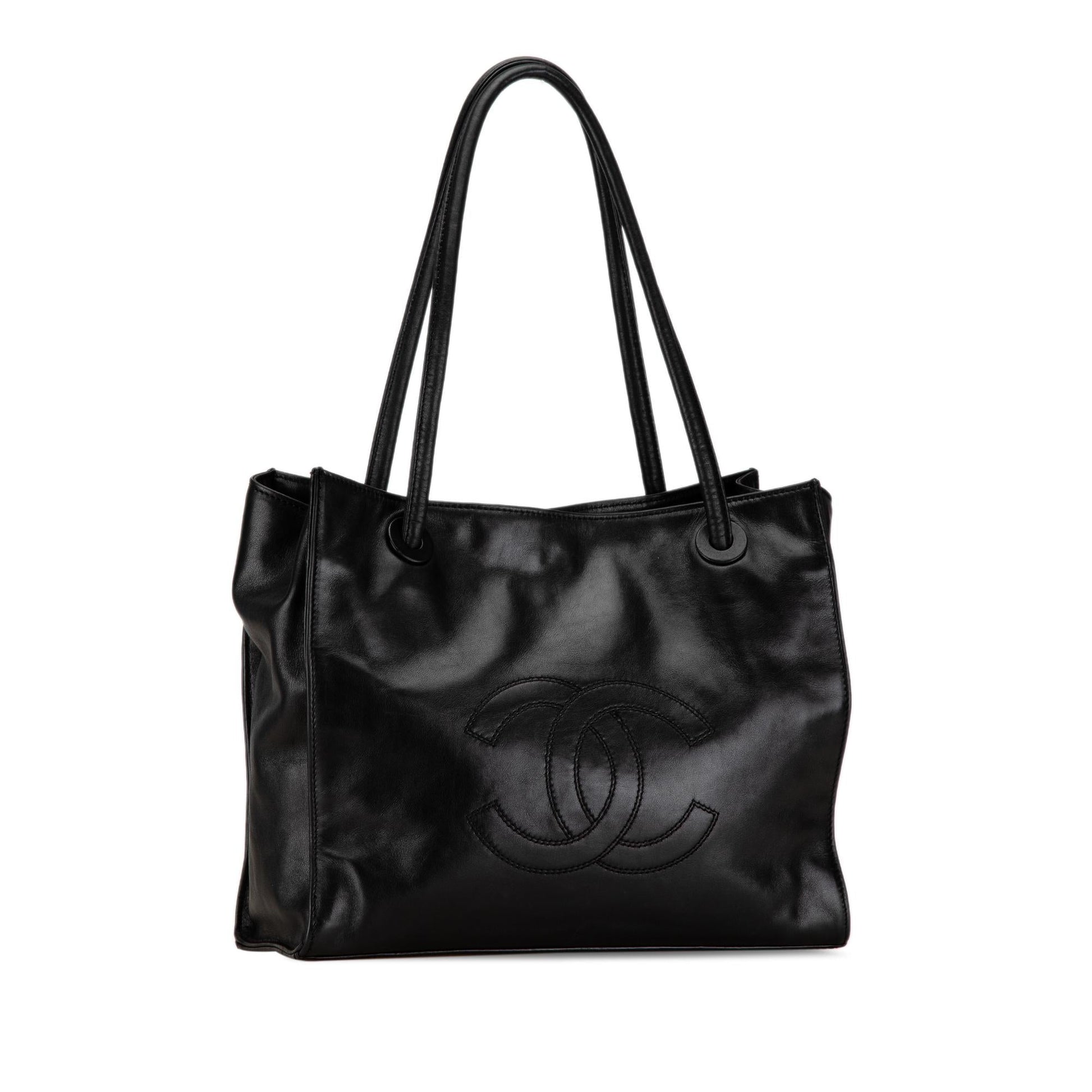 Chanel CC Lambskin SHG-R6lAw8 Tote Bag