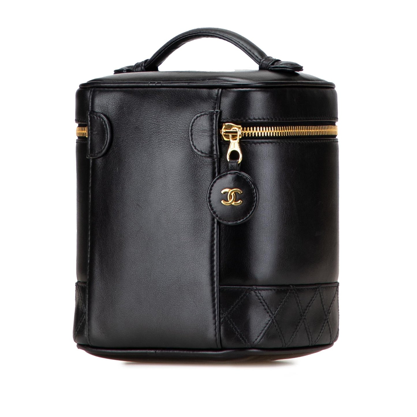 Chanel CC Lambskin Vanity Handbag