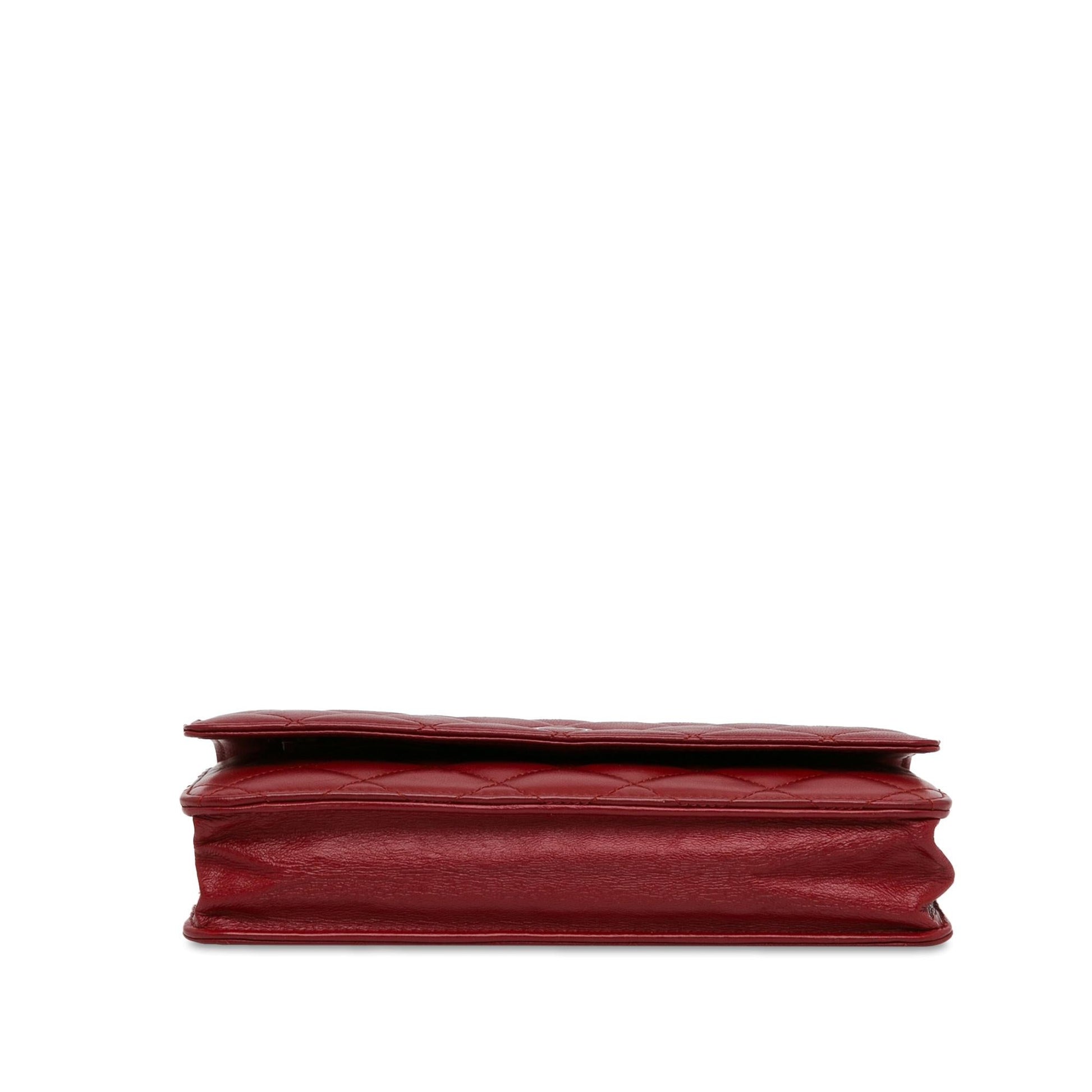 Chanel CC Lambskin Wallet on Chain (SHG-nOOcvI)
