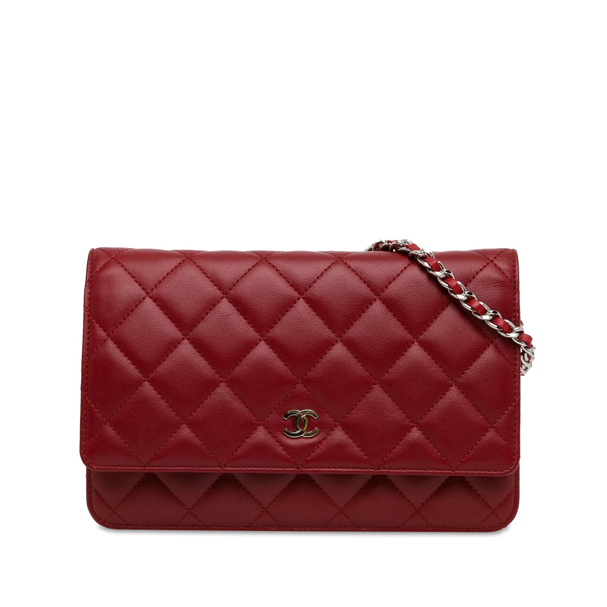 Chanel CC Lambskin on SHG-nOOcvI Wallet Case