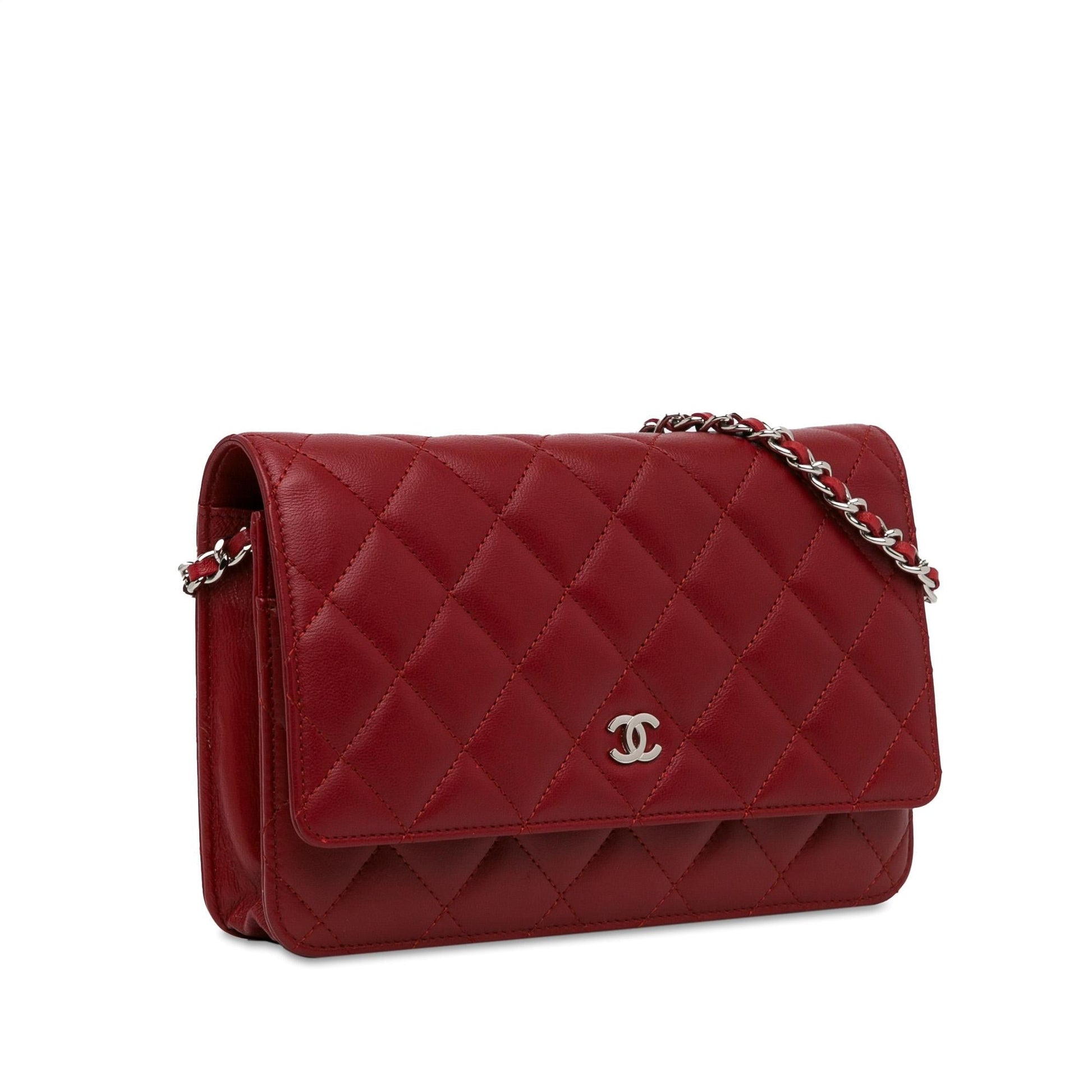 Chanel CC Lambskin on SHG-nOOcvI Wallet Case