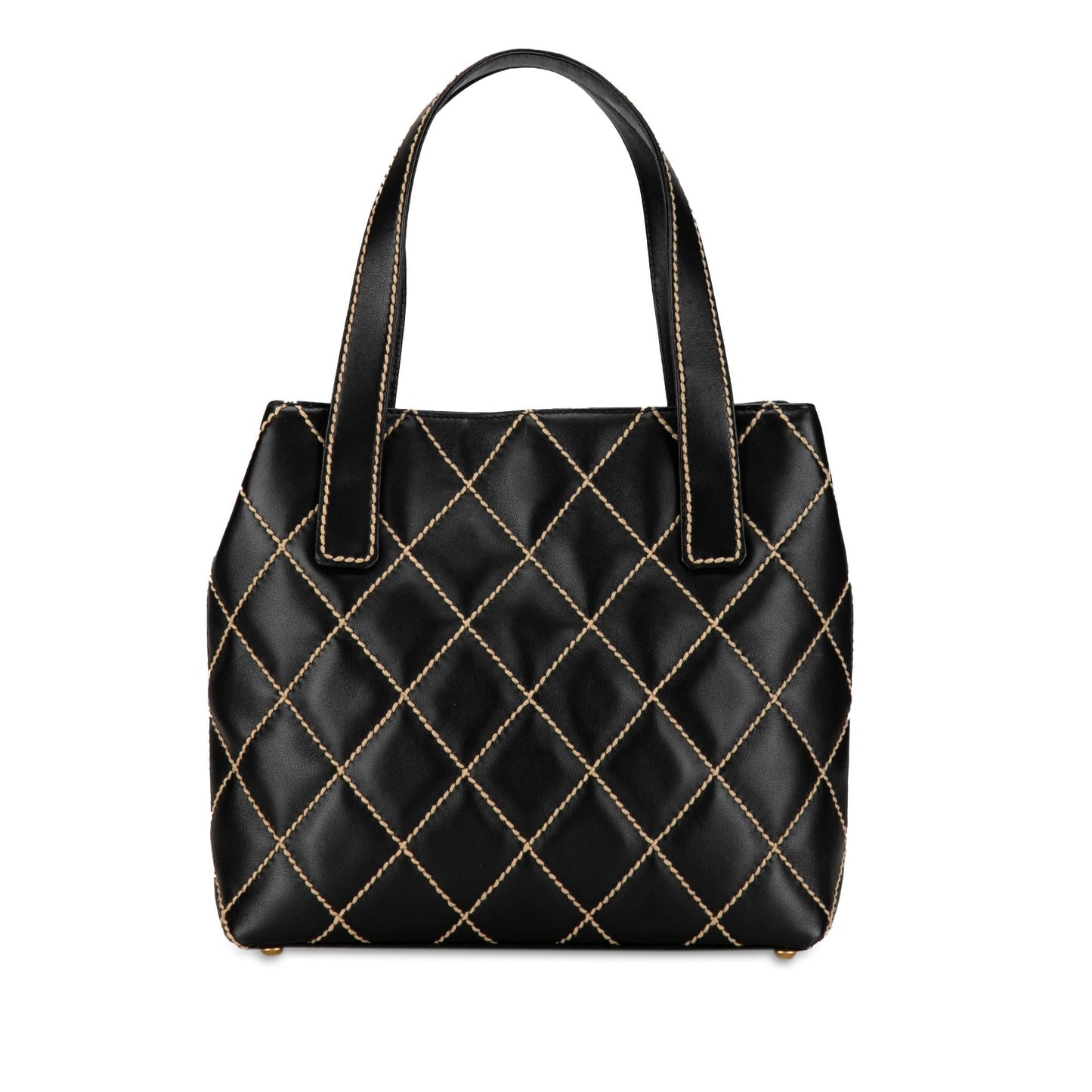 Chanel CC Lambskin Wild Stitch SHG-tARkez Handbag