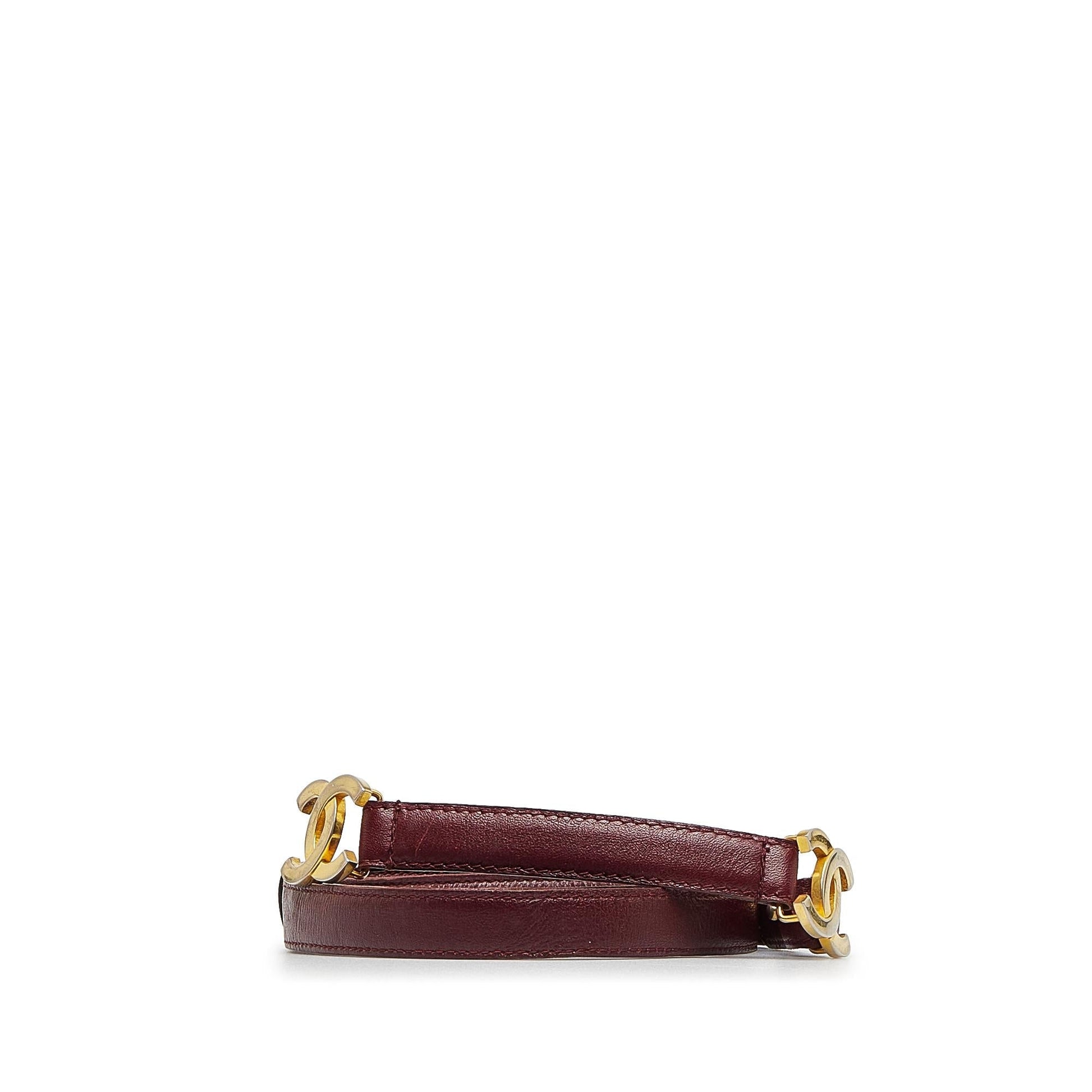 Chanel CC Belt - 31 78.00 SHG-x1mmag Leather