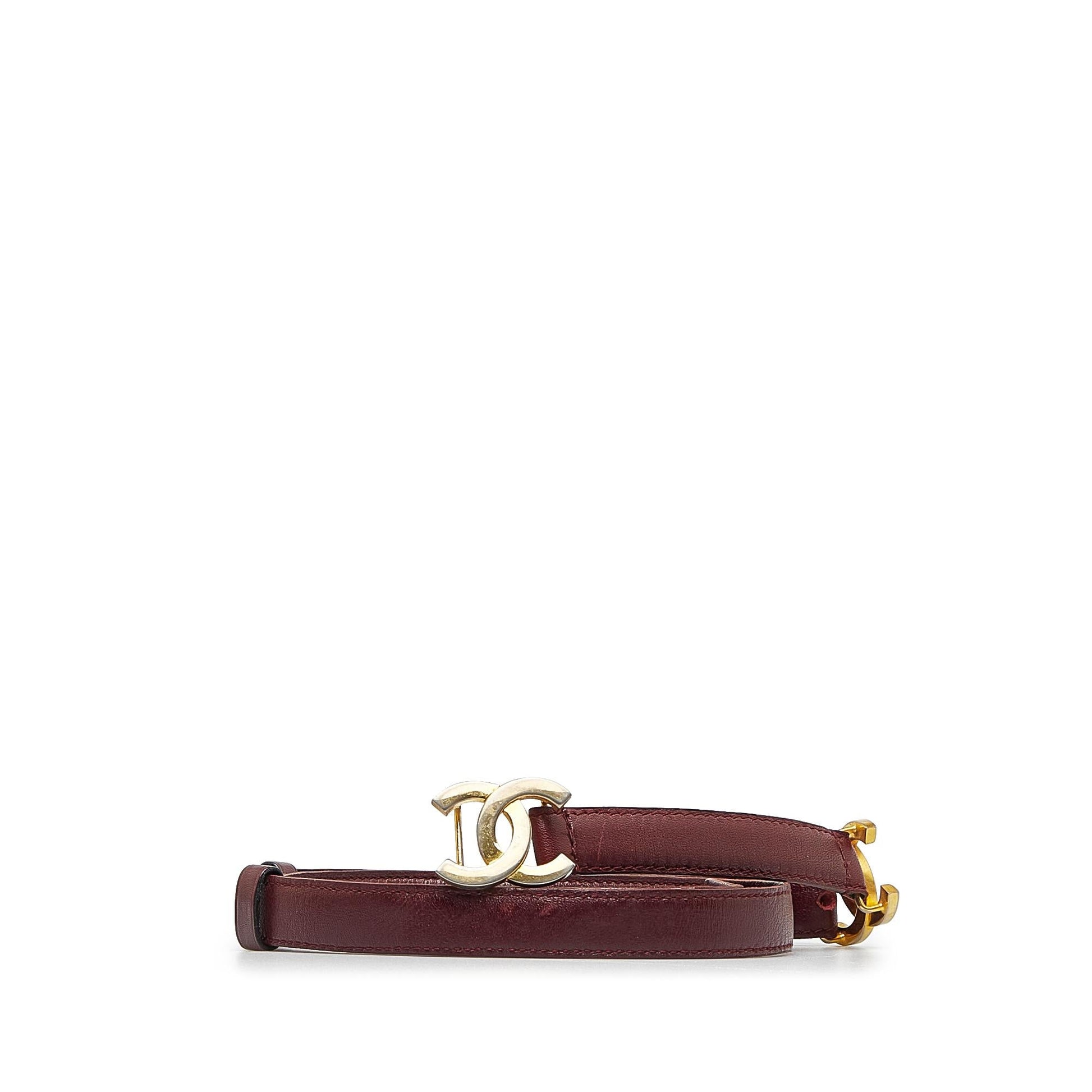 Chanel CC Belt - 31 78.00 SHG-x1mmag Leather