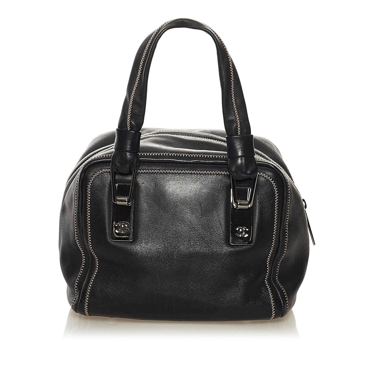Chanel CC SHG Leather Handbag