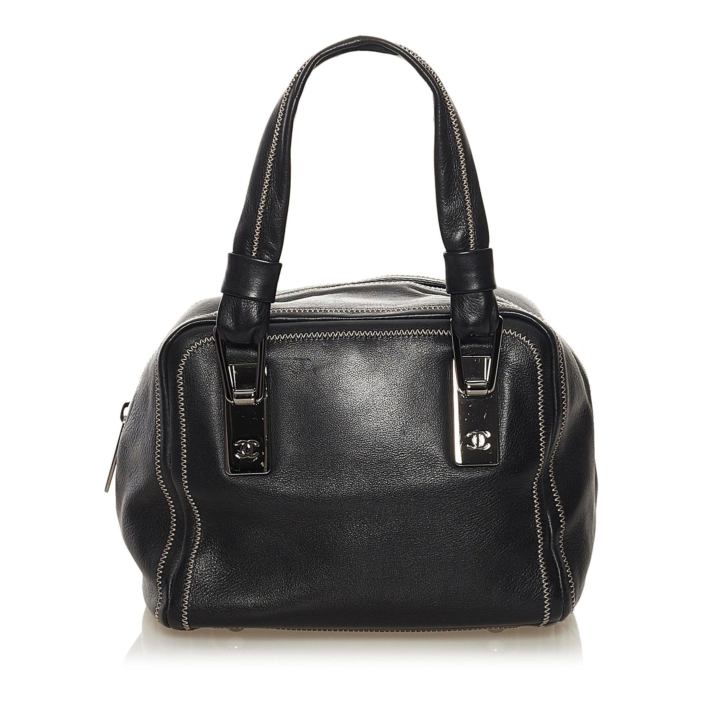 Chanel CC SHG Leather Handbag