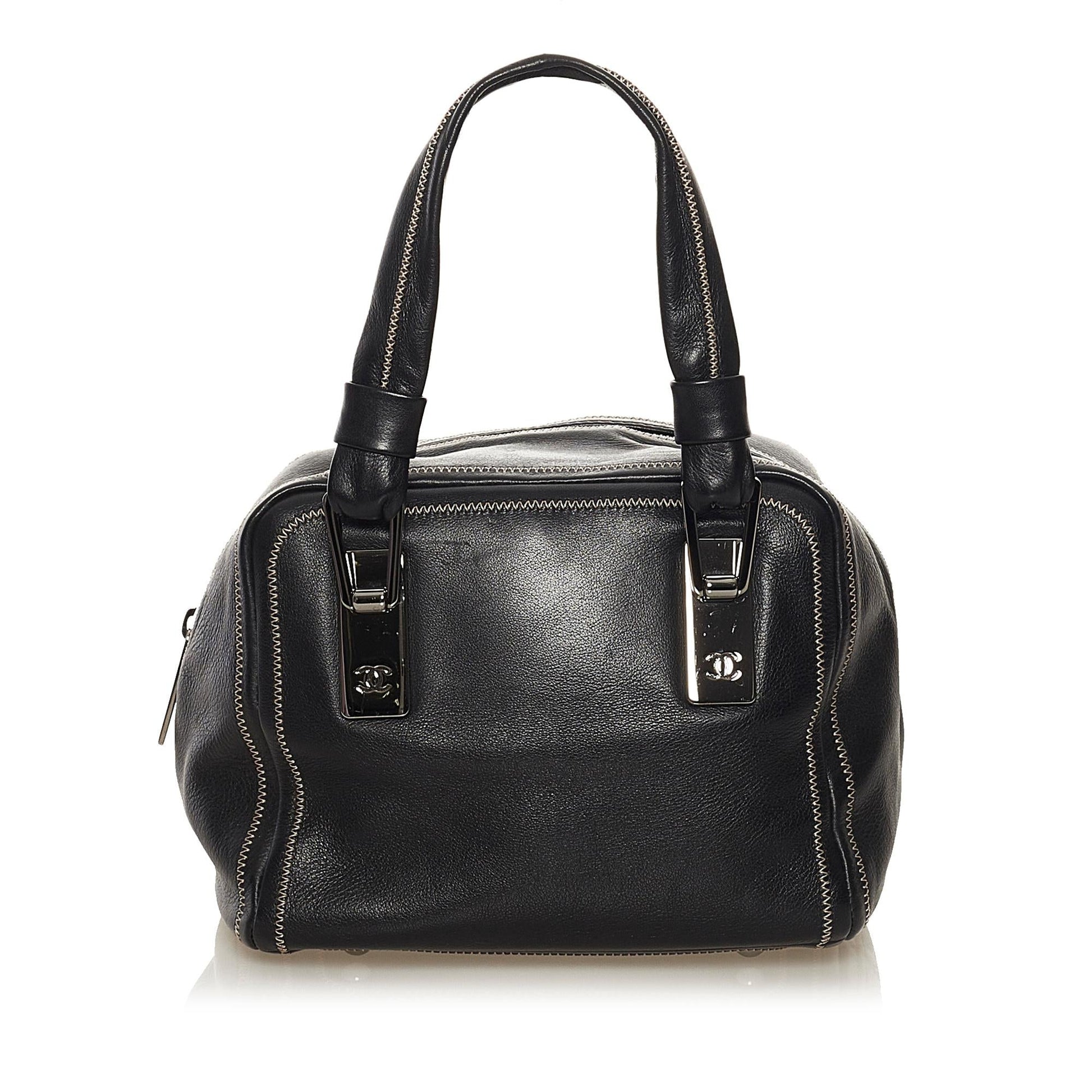 Chanel CC SHG Leather Handbag