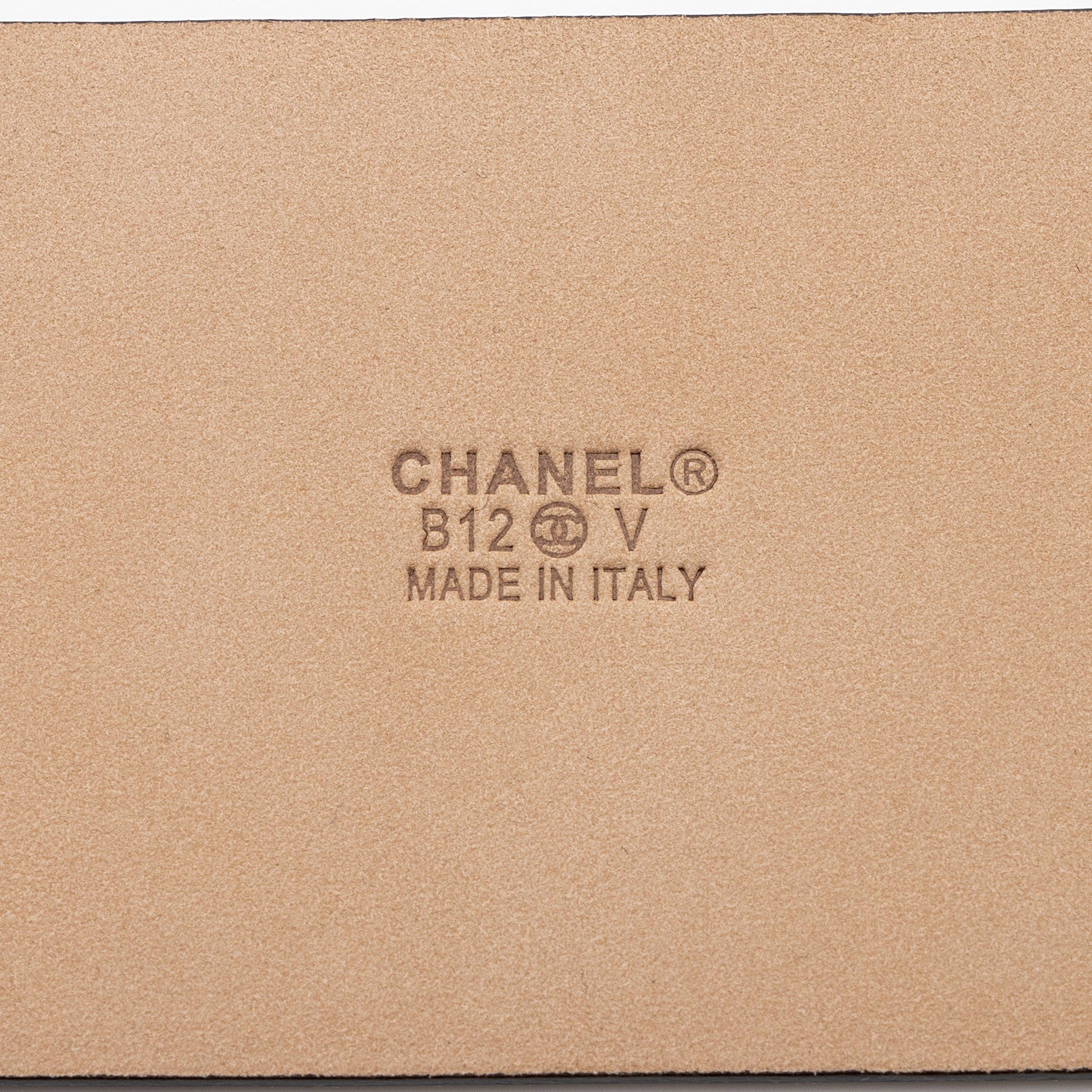 Chanel CC Logo Belt - Size 36 / 90 (SHF-5KF8I3)