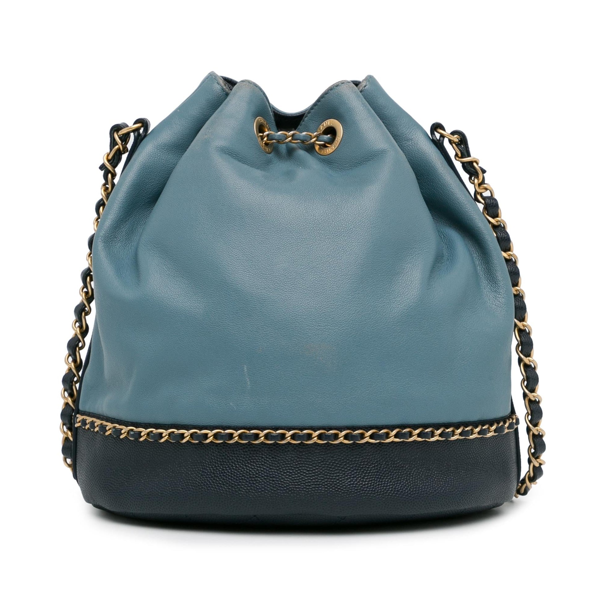 Chanel CC Lovely Chains Bucket SHG-Tg4SlJ Bucket Bag
