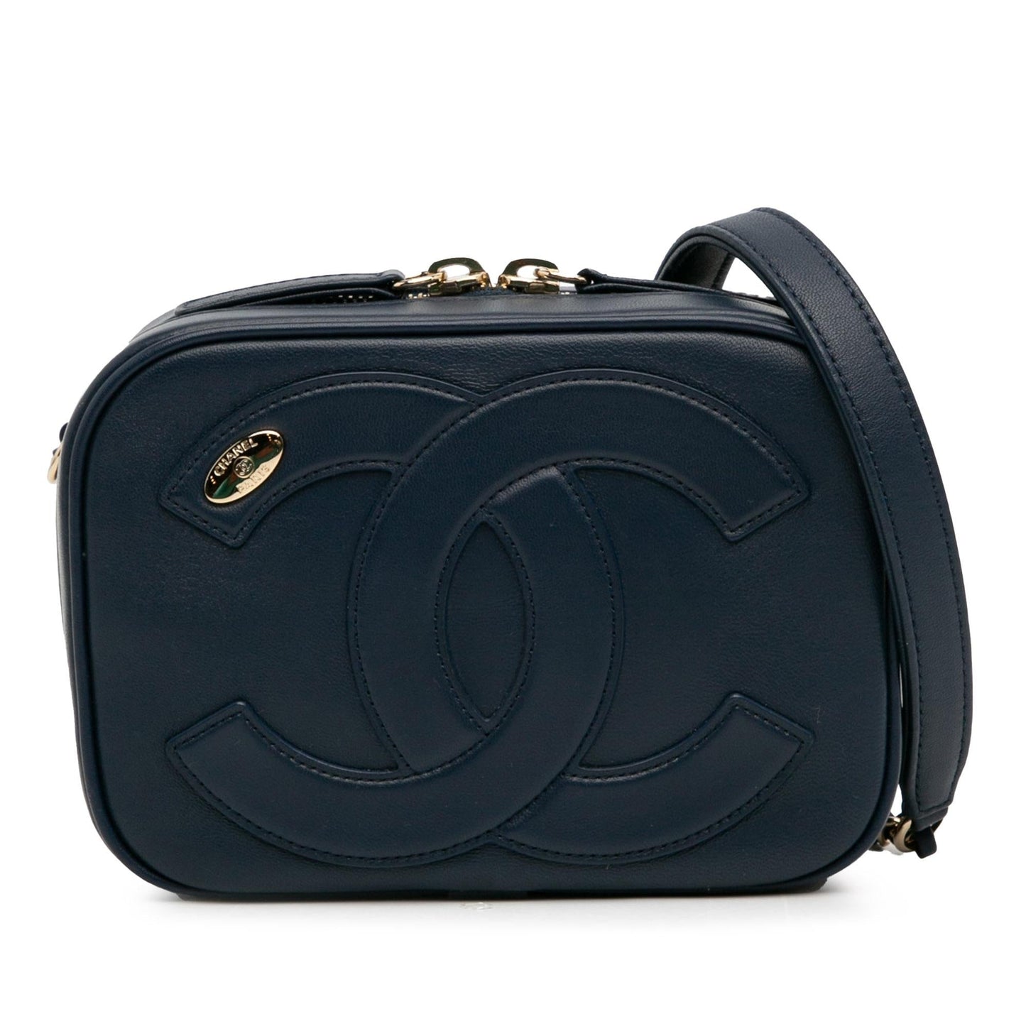 Chanel CC Mania Camera SHG-Mmrrus Crossbody Bag