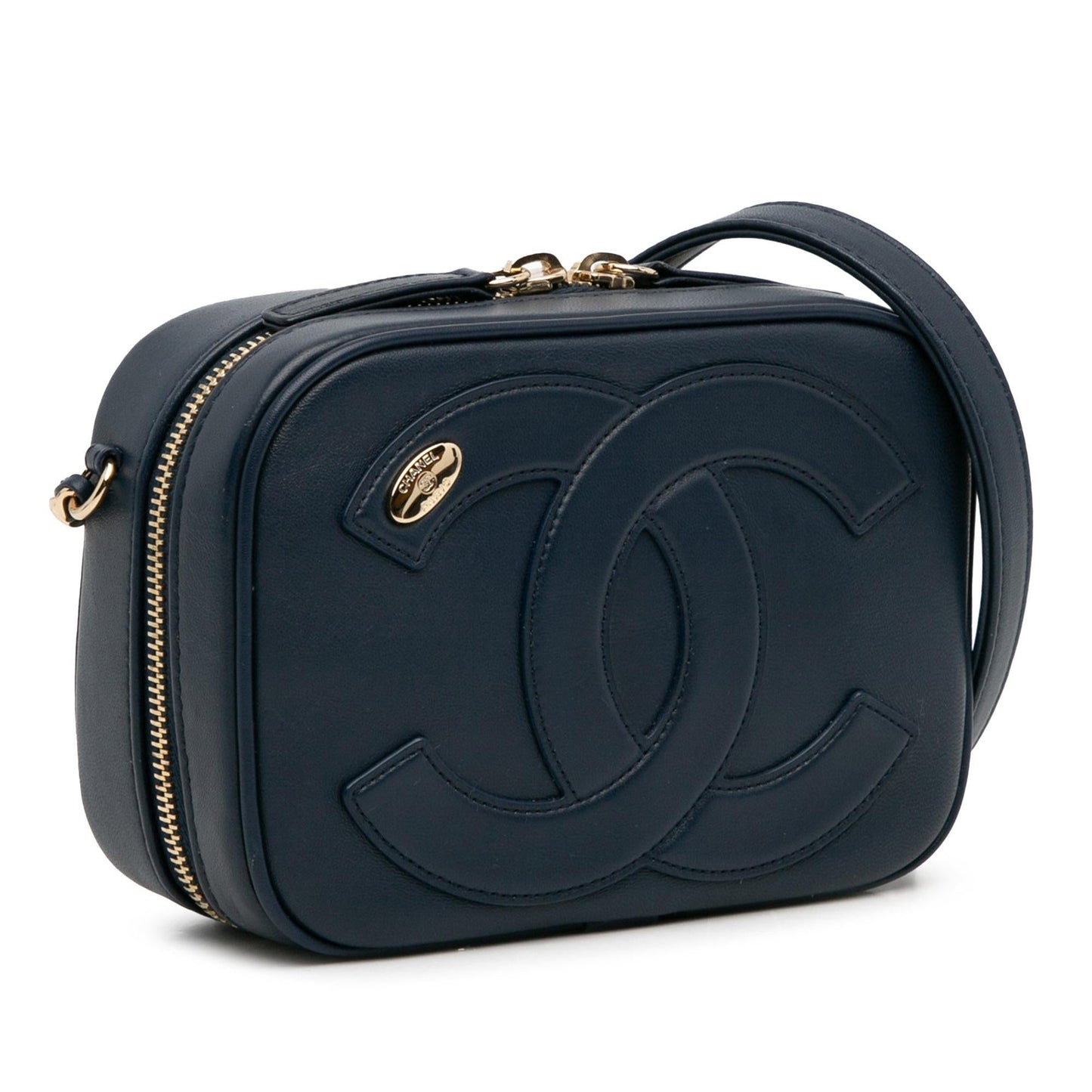 Chanel CC Mania Camera SHG-Mmrrus Crossbody Bag