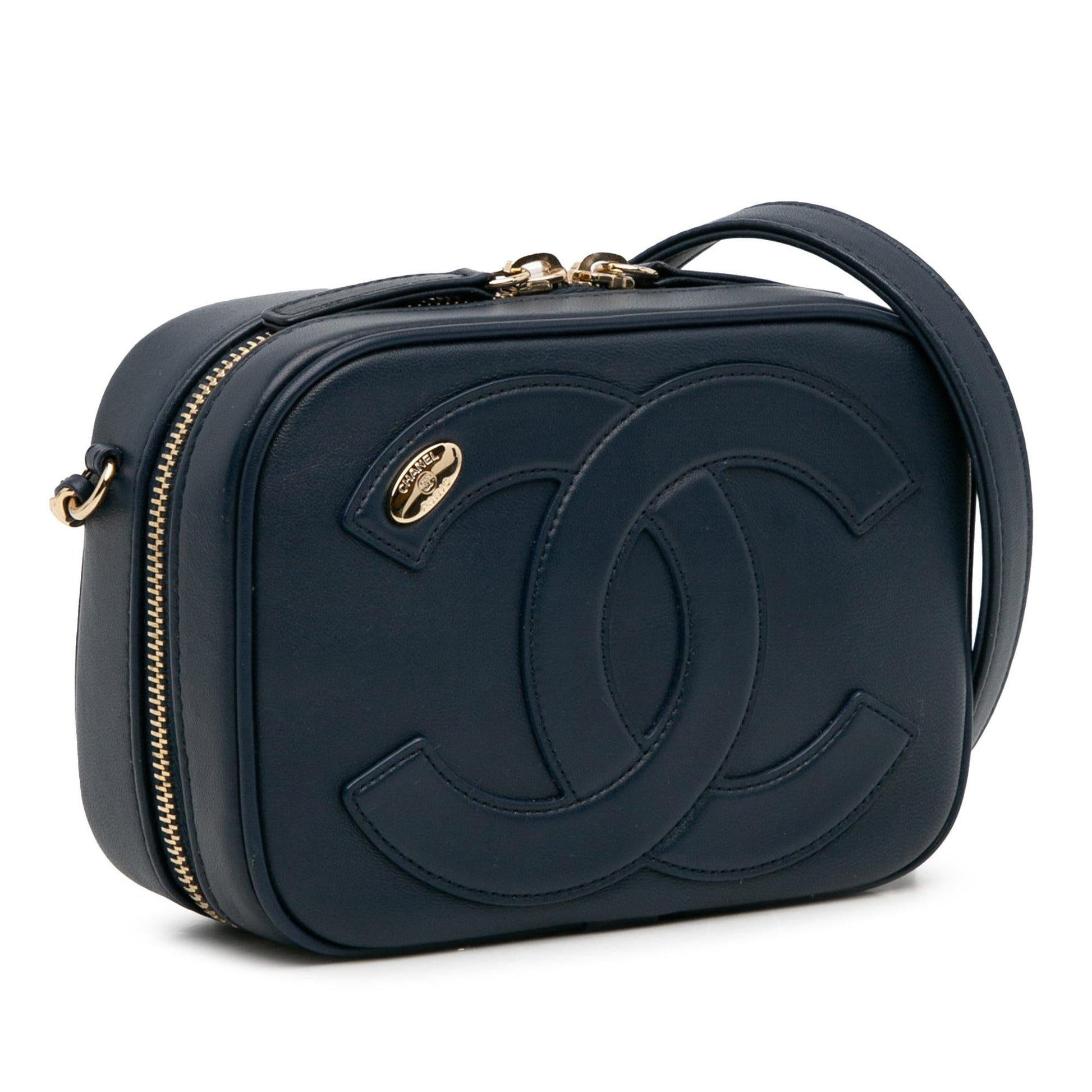 Chanel CC Mania Camera SHG-Mmrrus Crossbody Bag