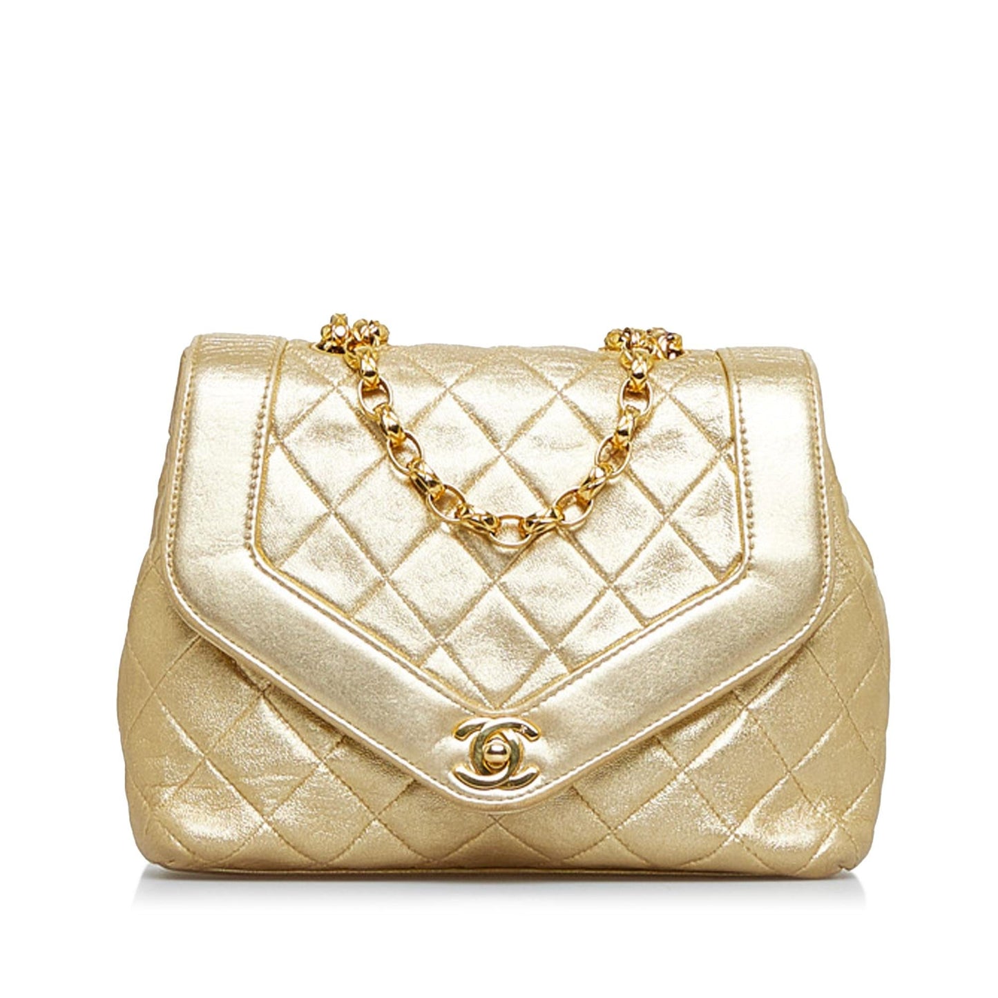 Chanel CC Matelasse Lambskin Flap SHG-5yyzCW Shoulder Bag