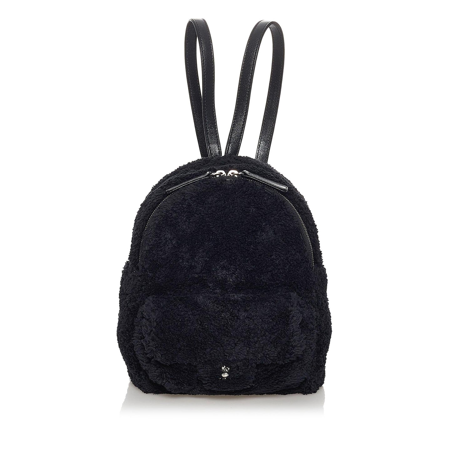 Chanel CC Matelasse Mixed Fiber Backpack SHG-mmMxHr
