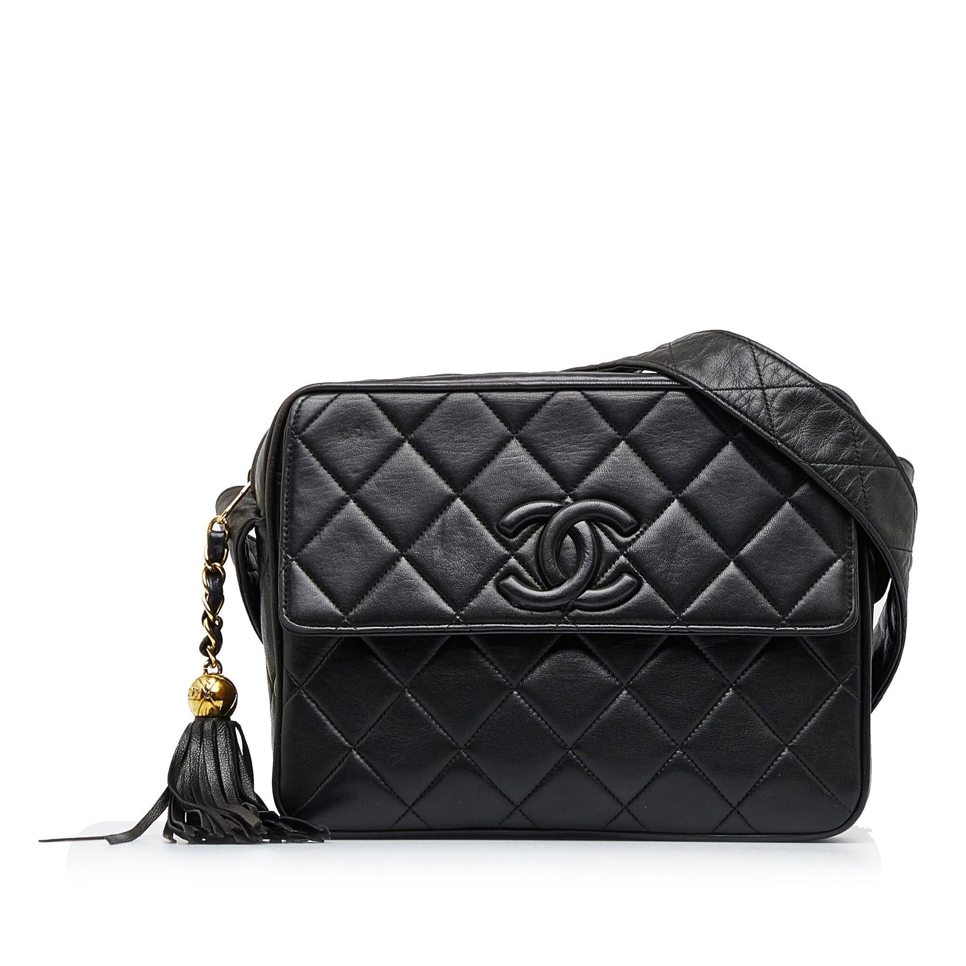 Chanel CC Matelasse Tassel Camera SHG-Emp6IH Crossbody Bag
