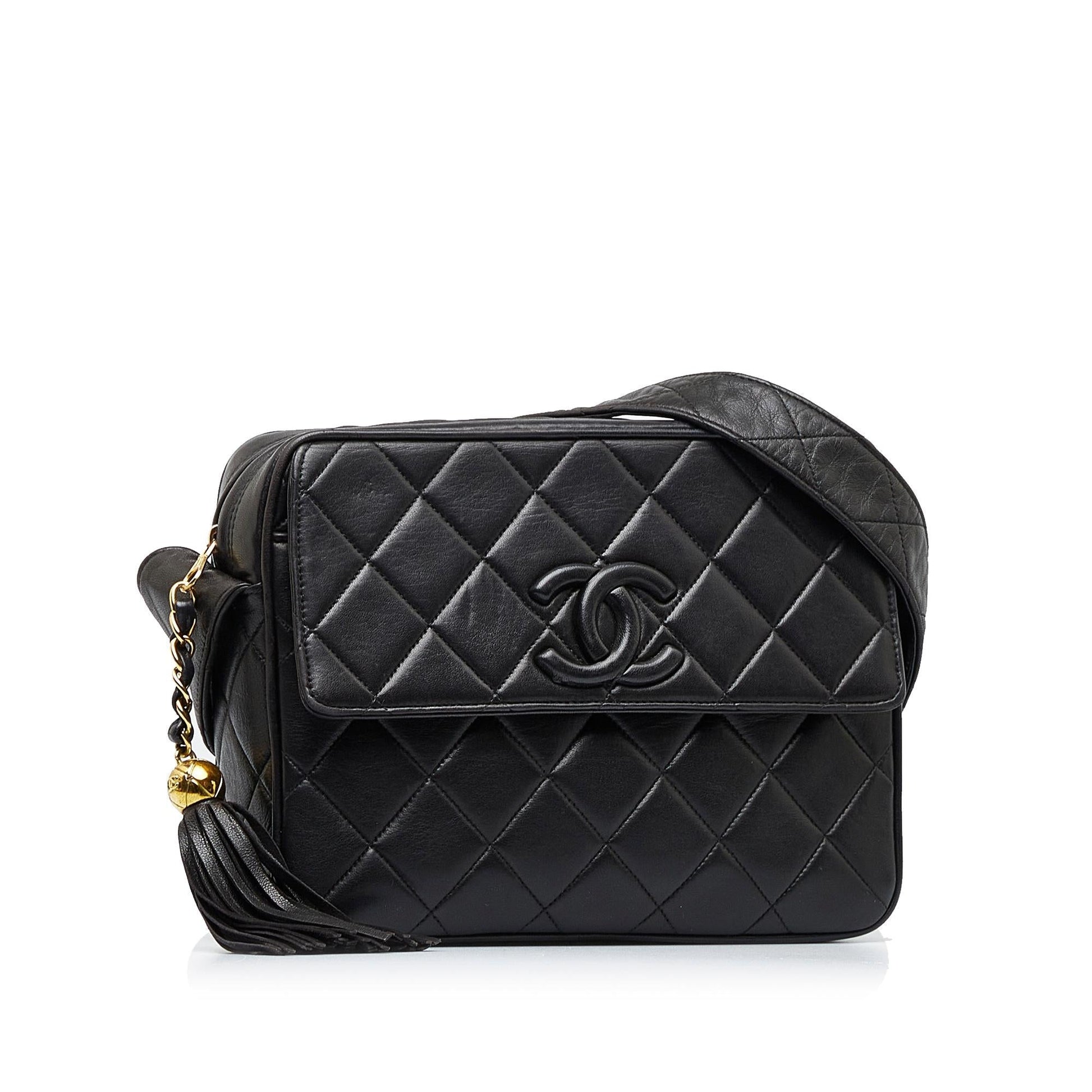 Chanel CC Matelasse Tassel Camera SHG-Emp6IH Crossbody Bag