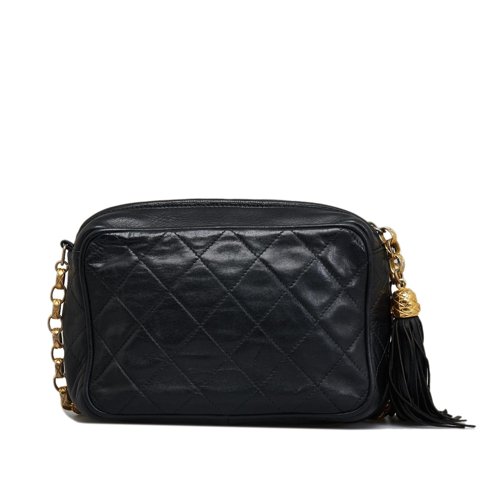 Chanel CC Matelasse Tassel Camera SHG-Y2qSSV Crossbody Bag