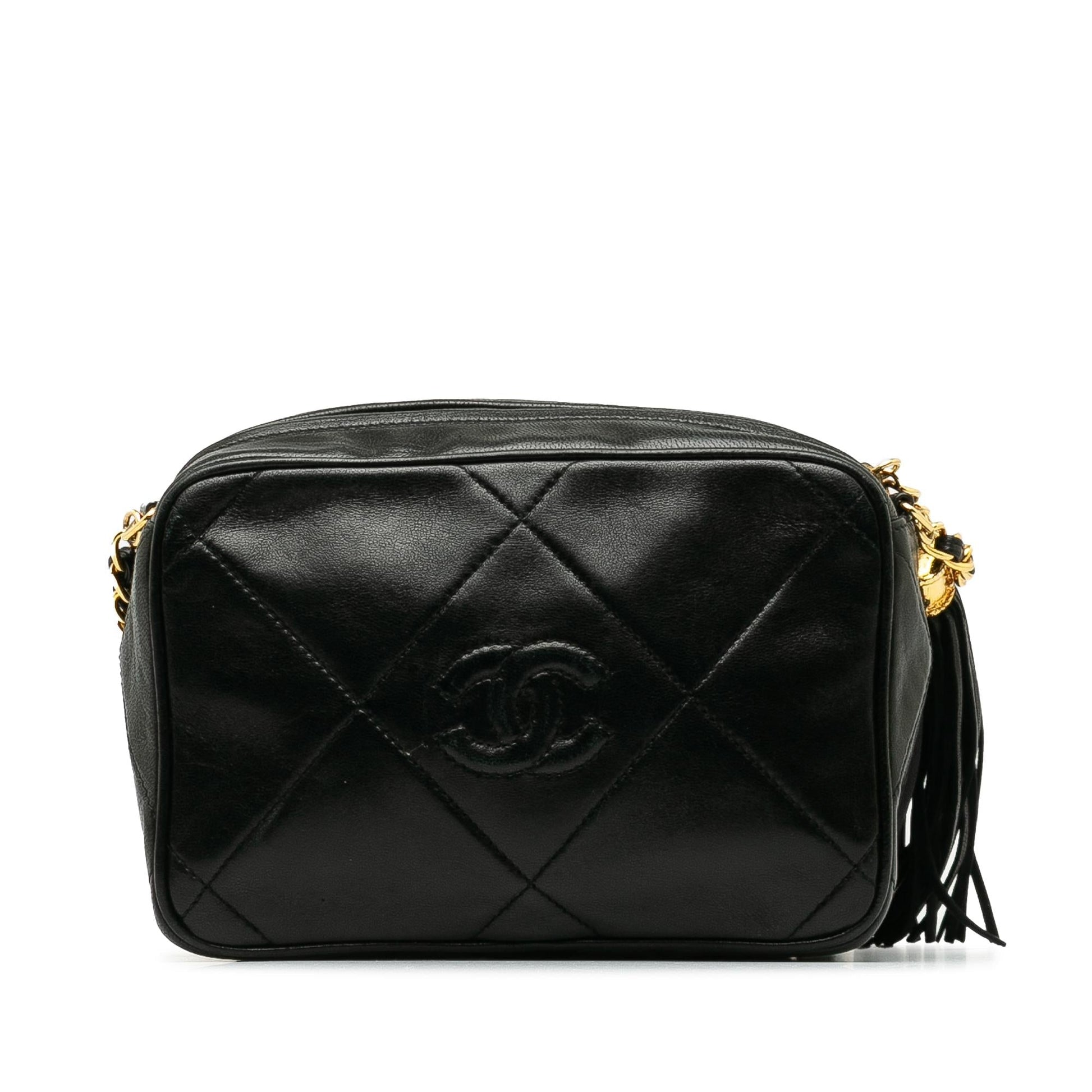 Chanel CC Matelasse Tassel Camera SHG-b743DC Crossbody Bag