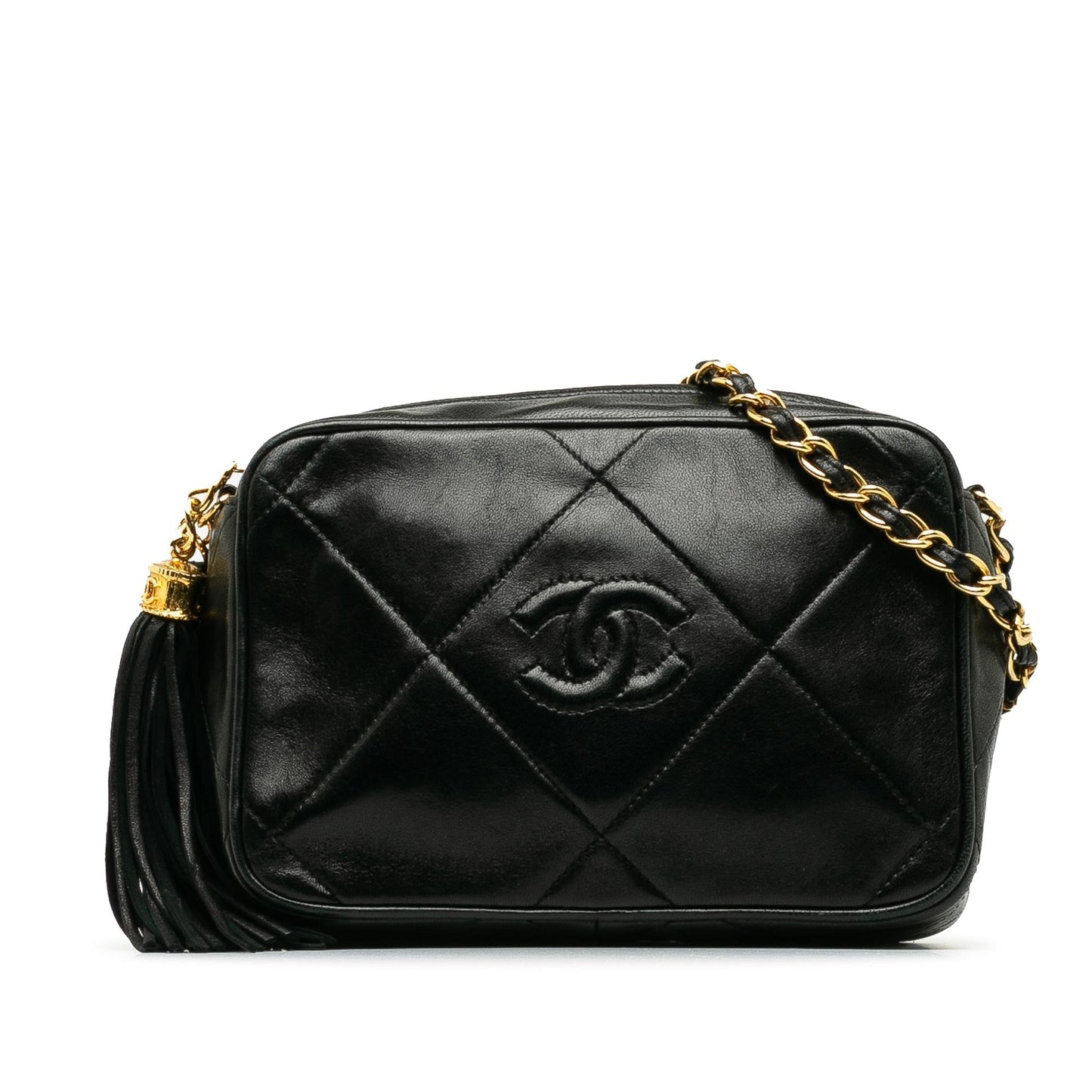 Chanel CC Matelasse Tassel Camera SHG-b743DC Crossbody Bag