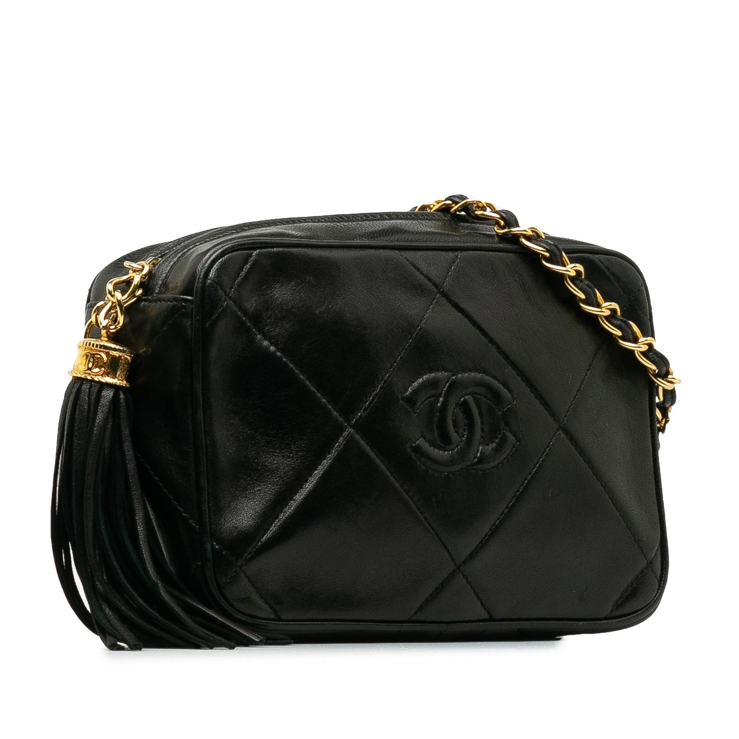 Chanel CC Matelasse Tassel Camera SHG-b743DC Crossbody Bag