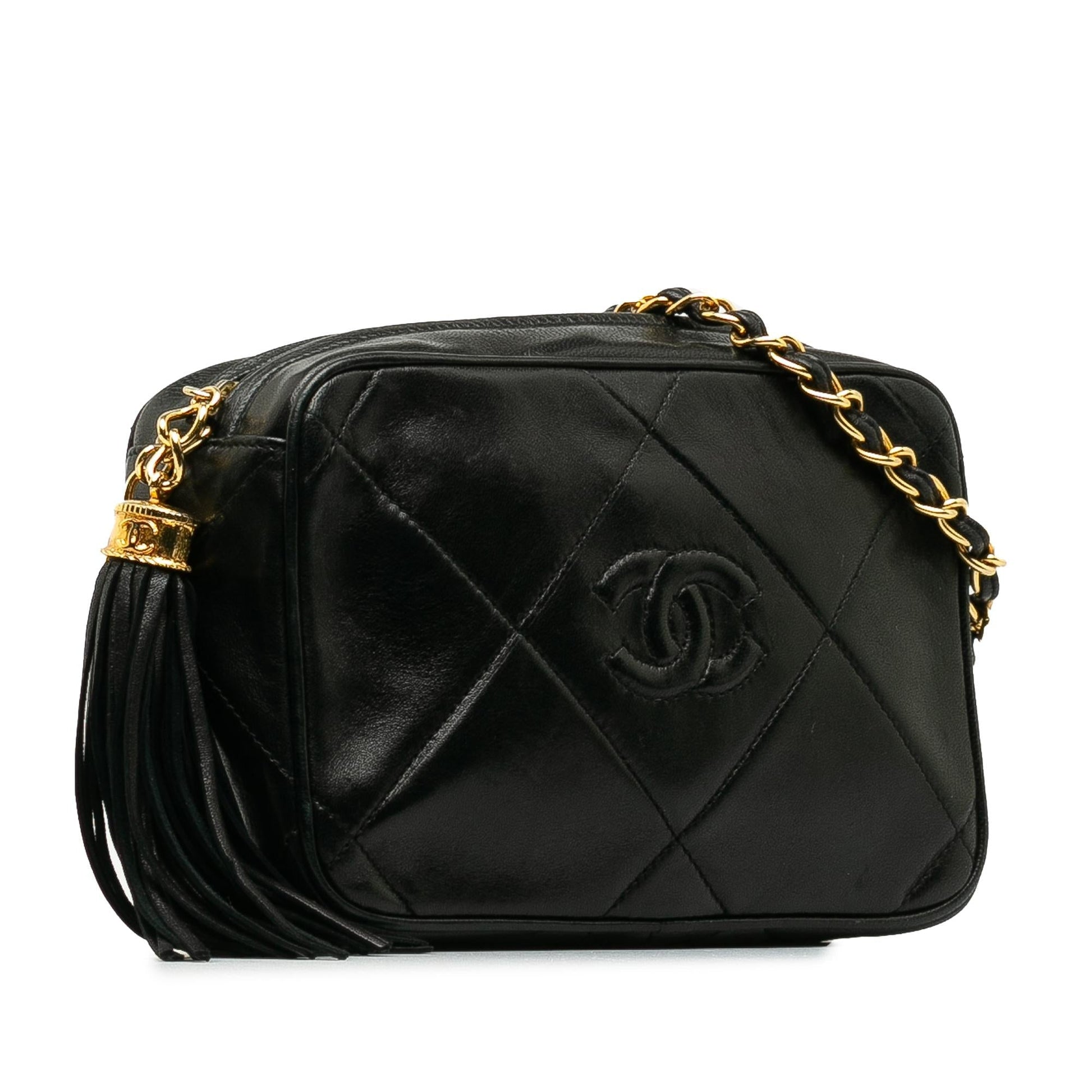 Chanel CC Matelasse Tassel Camera SHG-b743DC Crossbody Bag