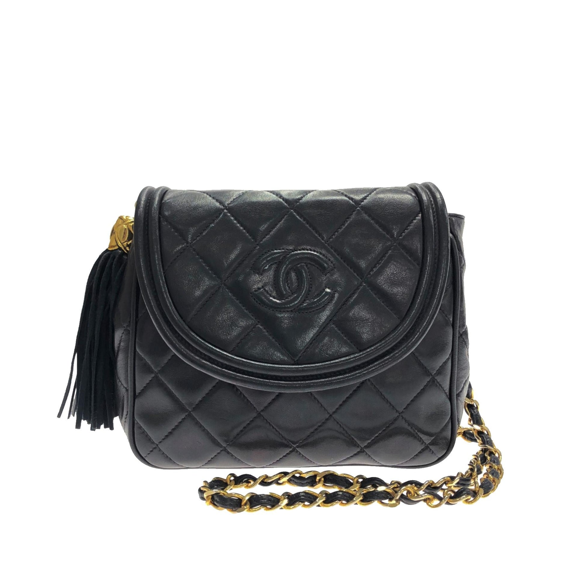 Chanel CC Matelasse Tassel Flap SHG-B4EQcJ Crossbody Bag