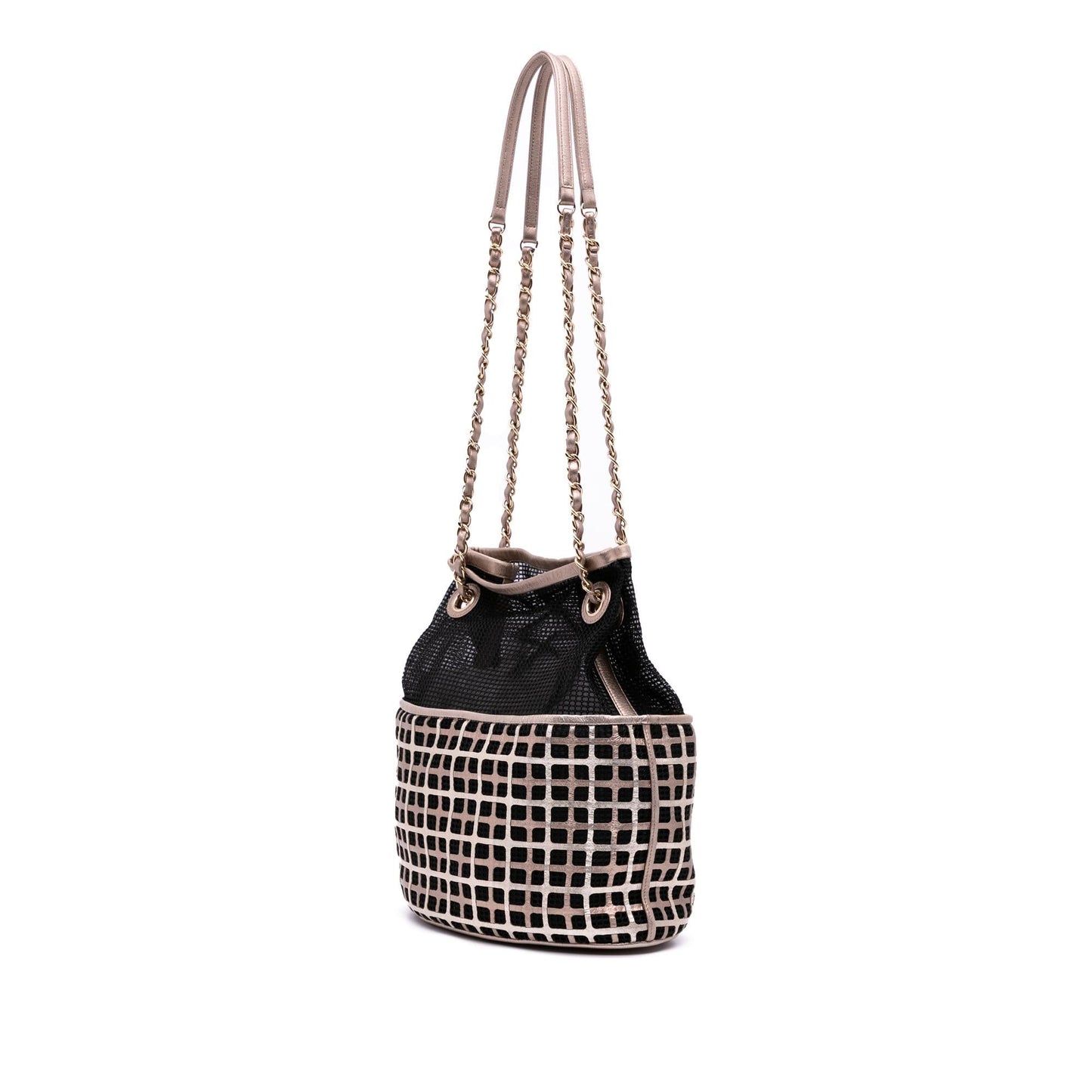 Chanel CC Mesh Bucket Bag