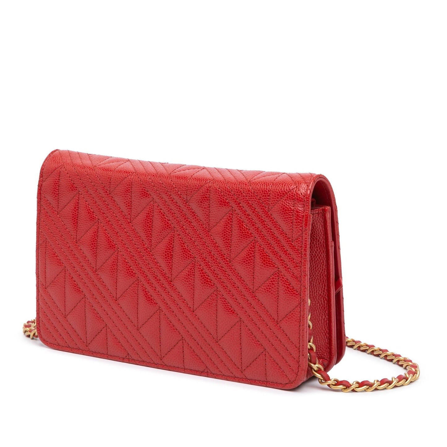 Chanel CC Mixed Quilt Caviar On SHG-EMMEFL Wallet Case