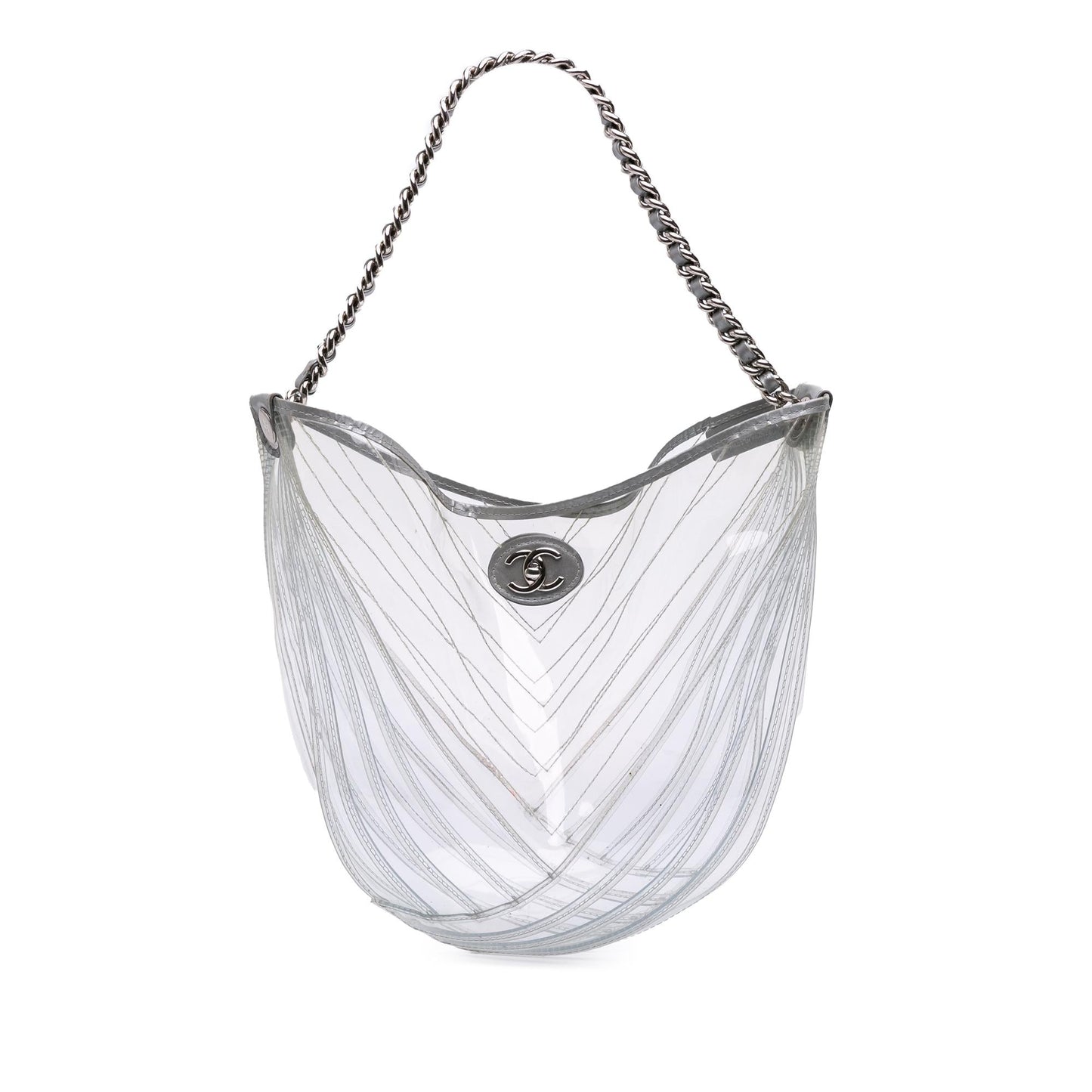 Chanel CC PVC Droplet Hobo Shoulder Bag Hobo 1