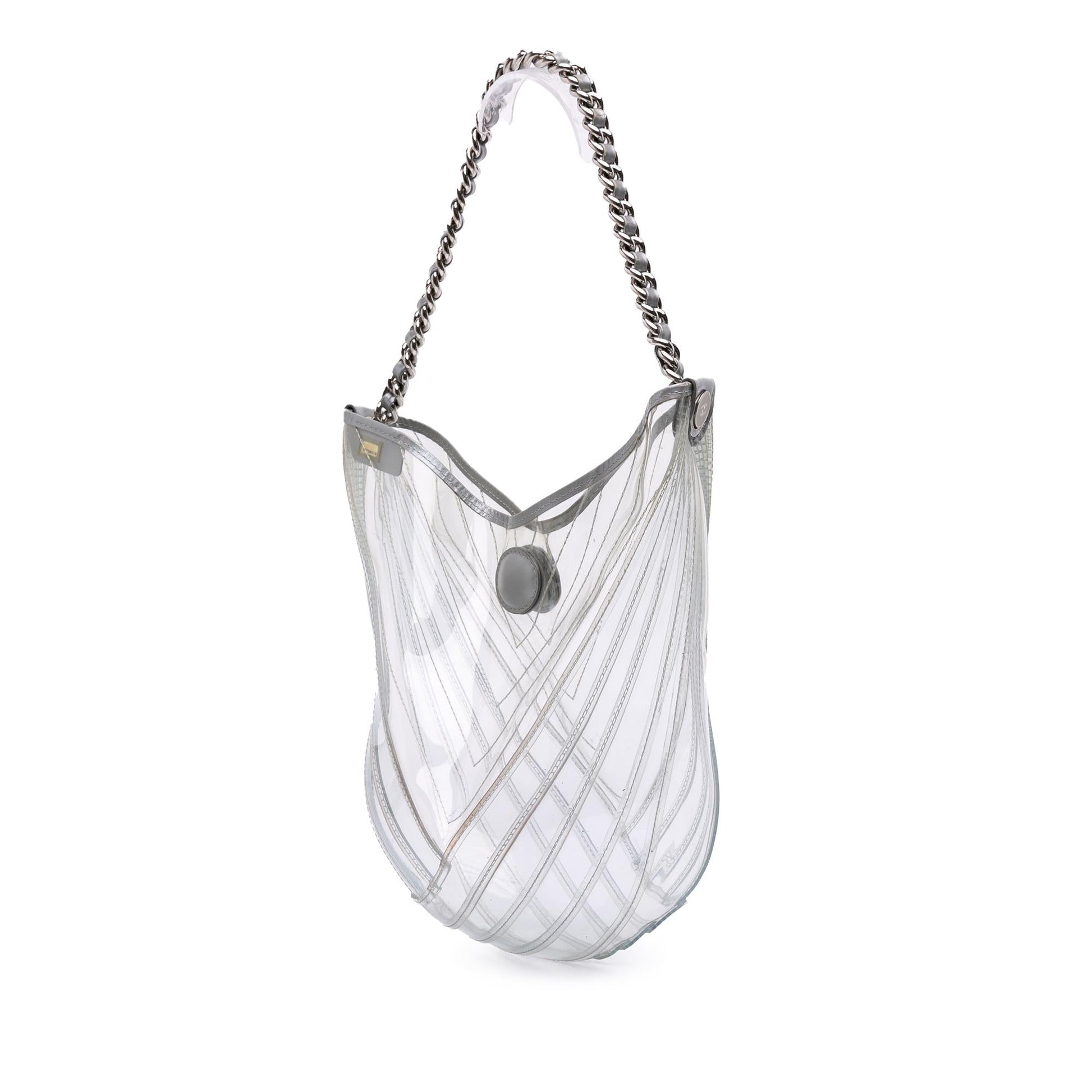 Chanel CC PVC Droplet Hobo Shoulder Bag Hobo 1
