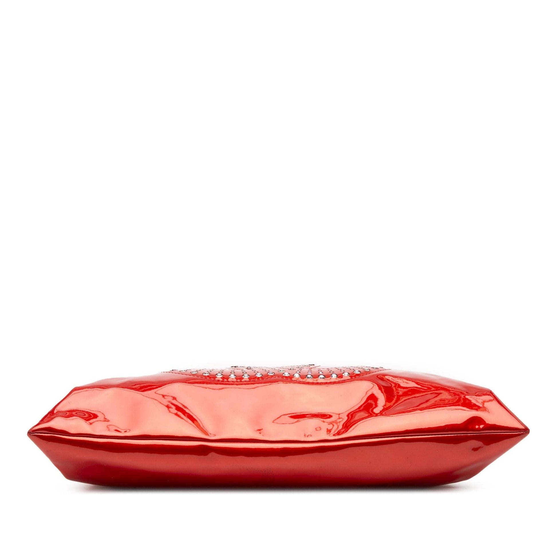 Chanel CC Patent Crystal Strass Embellished Bonbons Tote Bag