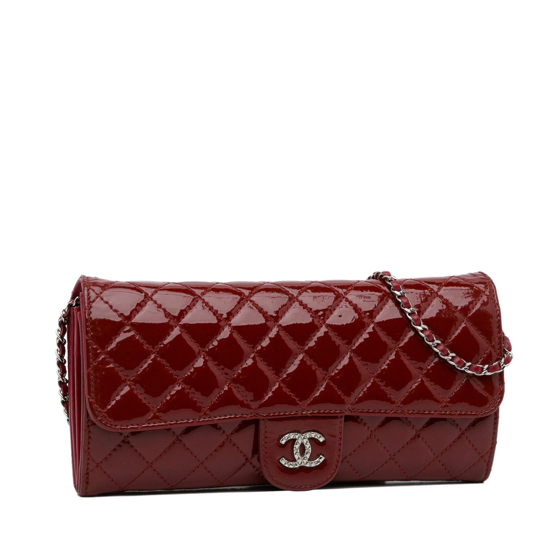 Chanel CC Patent on SHG-K4e0Hd Wallet Case
