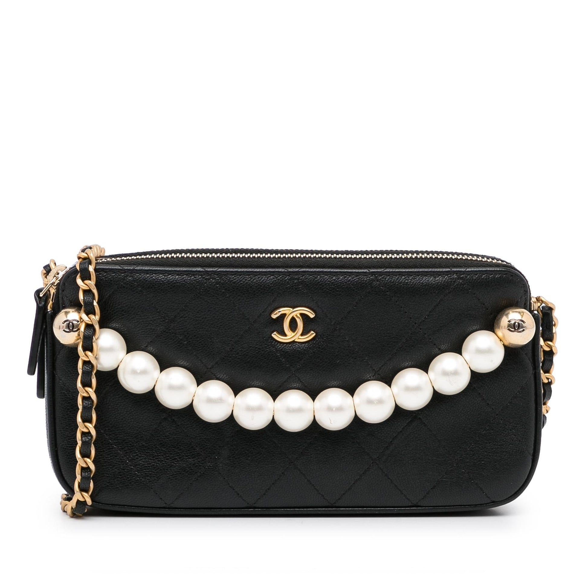 Chanel CC Pearl On SHG-Jcz7Wm Wallet Case