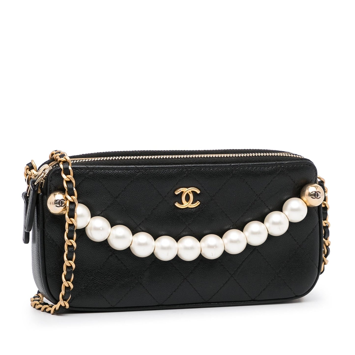 Chanel CC Pearl On SHG-Jcz7Wm Wallet Case